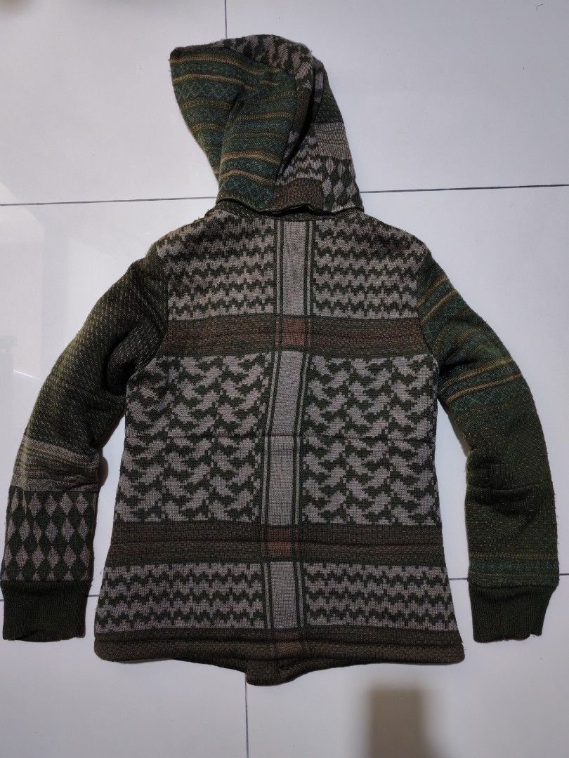 ANREALAGE Anrealage AW10 “wideshortslimlong” Toggle Knit Jacket Size US S / EU 44-46 / 1 - 3 Thumbnail