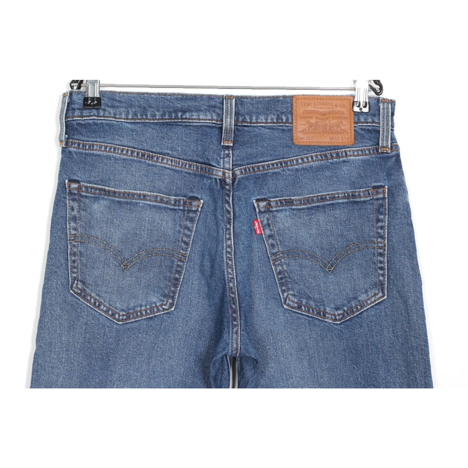 Levi's VINTAGE LEVI’S? 502 Jeans Men Size W32 L34 Tapered Stretch PREMIUM Big E DZ8101 Size US 32 / EU 48 - 4 Thumbnail