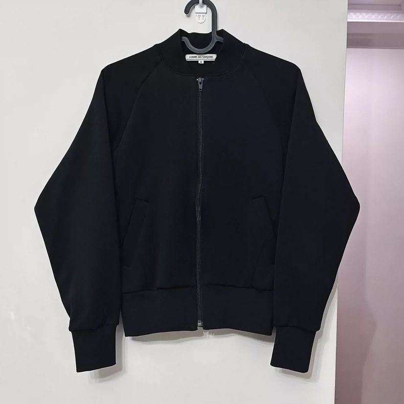 Comme des Garcons Comme Des Garcons Black zipper baseball pilot coat Size S / US 4 / IT 40 - 2 Thumbnail