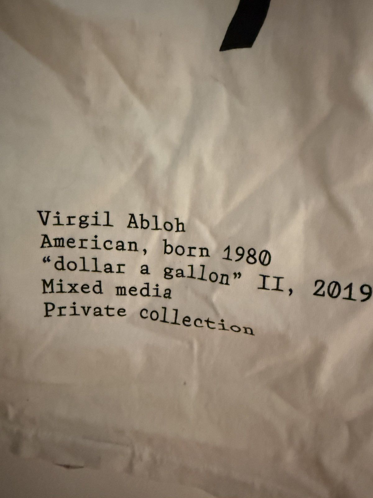 Champion Champion X Virgil Abloh figures of speech t-shirt Size US M / EU 48-50 / 2 - 3 Thumbnail