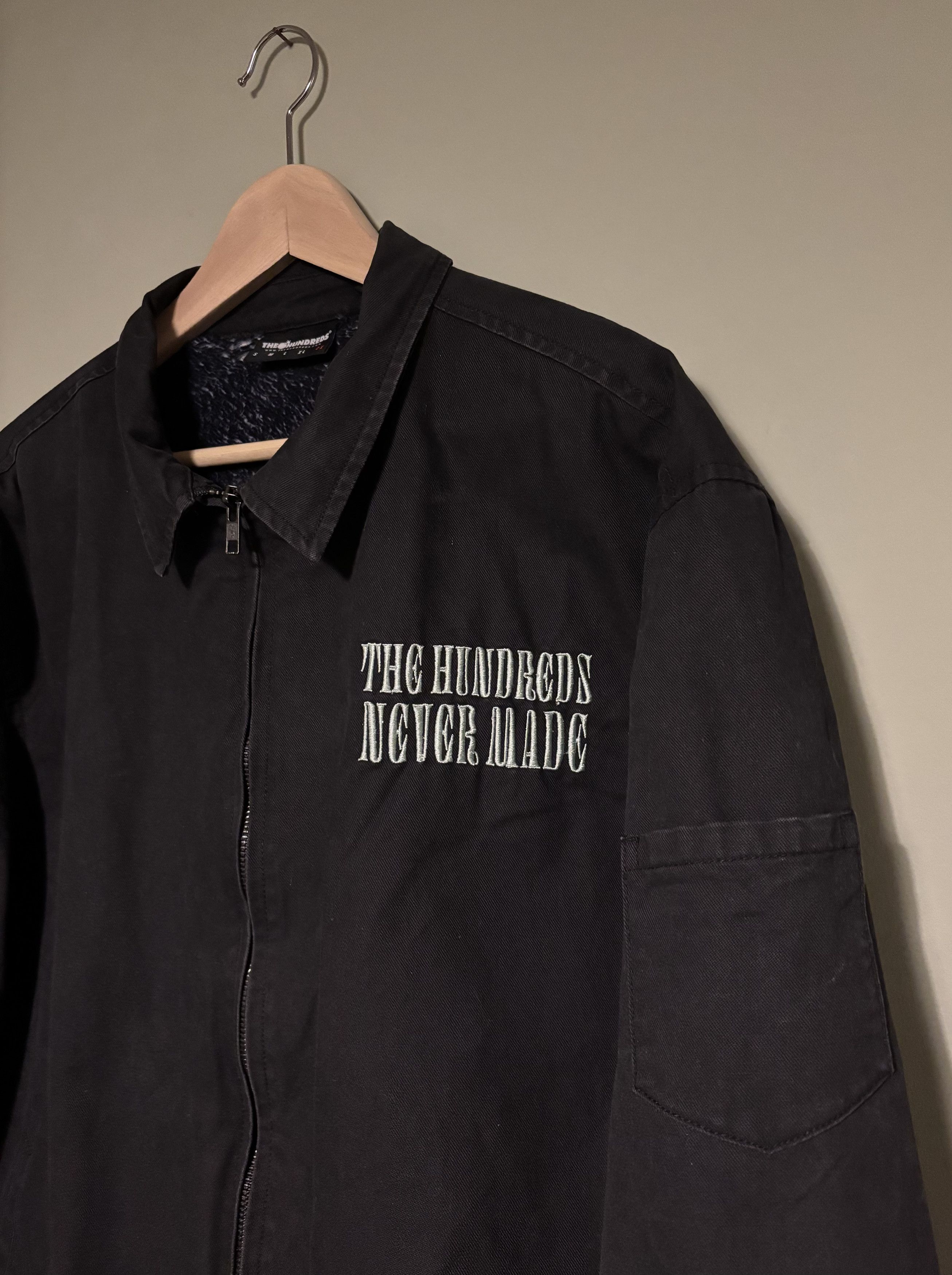 The Hundreds x Never Made Black Canvas Jacket Francisco Reyes Jr Size US XXL / EU 58 / 5 - 2 Thumbnail