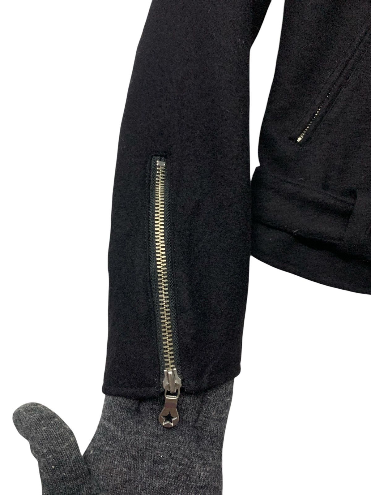 Japanese Brand × PHENOMENON Aw 2011 Phenomenon Thunder Double Collar Wool Jacket Size US M / EU 48-50 / 2 - 13 Thumbnail