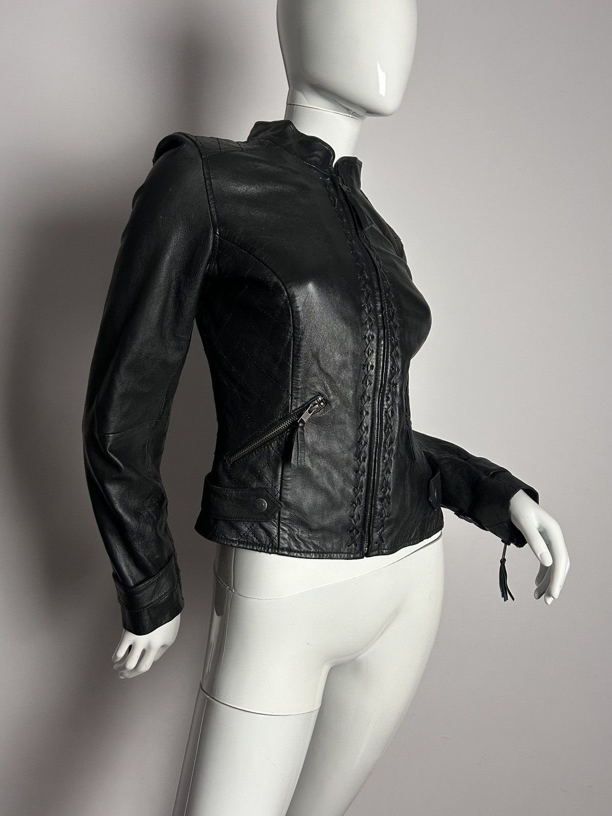 Other Insane vintage leather biker jacket Size M / US 6-8 / IT 42-44 - 5 Thumbnail