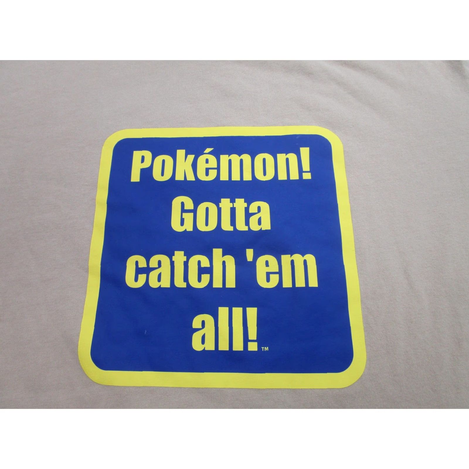 Uniqlo Uniqlo Shirt Mens Medium Tan Pokemon Gotta Catch Em All Graphic Print 2020 Short Sleeve Crew Neck Size US M / EU 48-50 / 2 - 3 Thumbnail