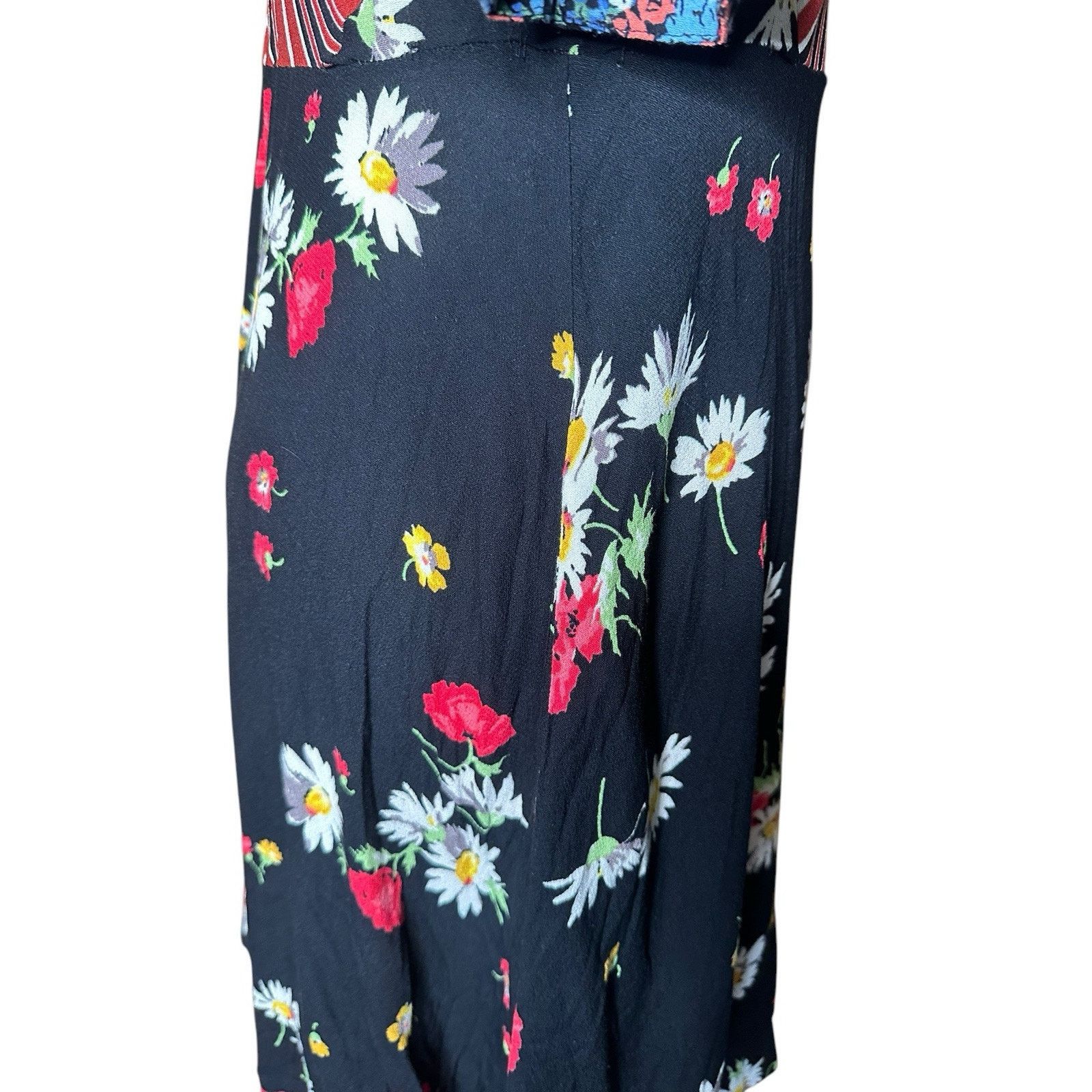 Free People Free People Mix It Up Printed Patchwork Mini Dress Boho 8 Size M / US 6-8 / IT 42-44 - 10 Thumbnail