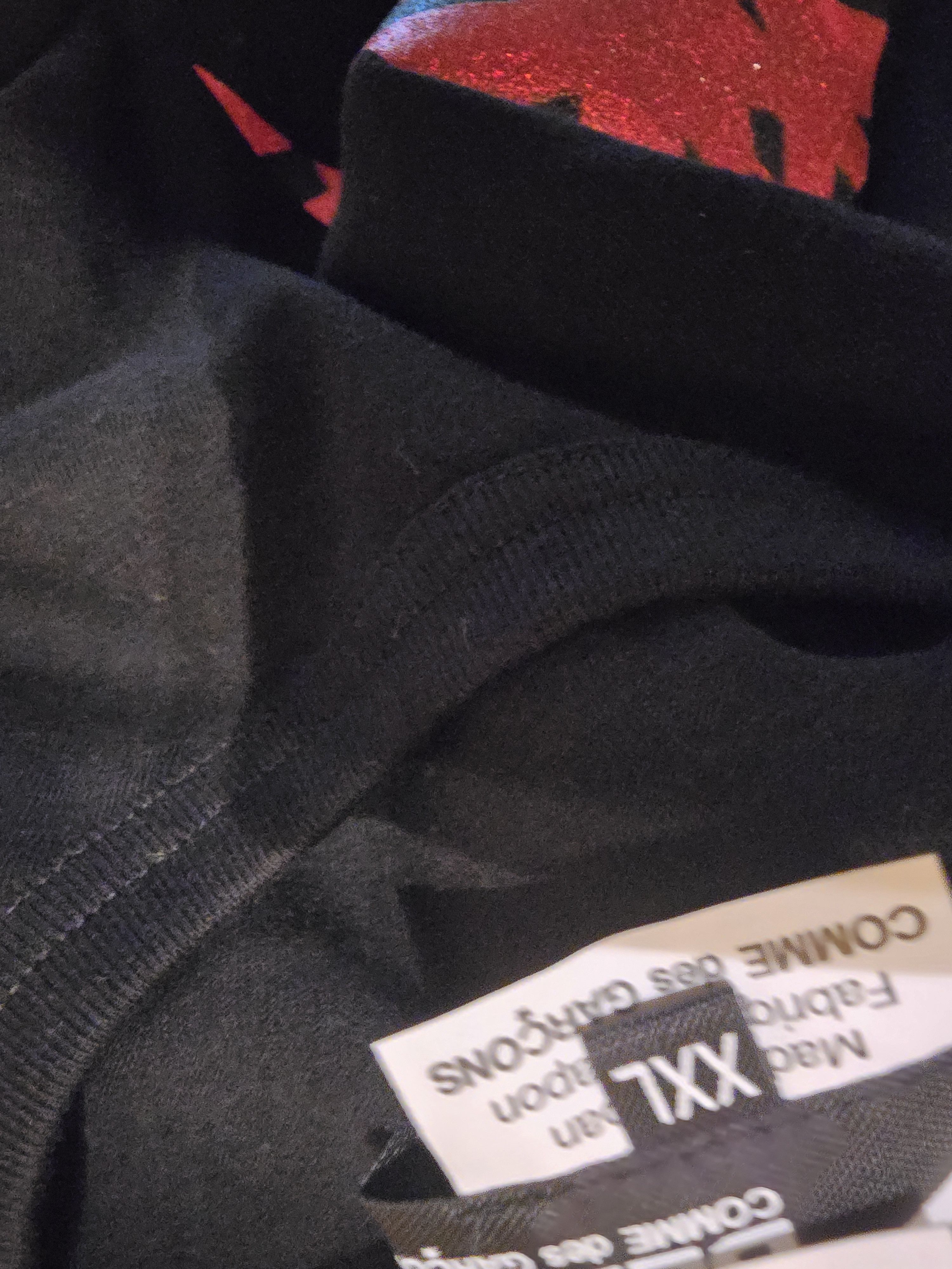 Comme des Garcons Black × Nike Nike x Comme des Garçons Black shirt sz XXL Size US XXL / EU 58 / 5 - 10 Thumbnail