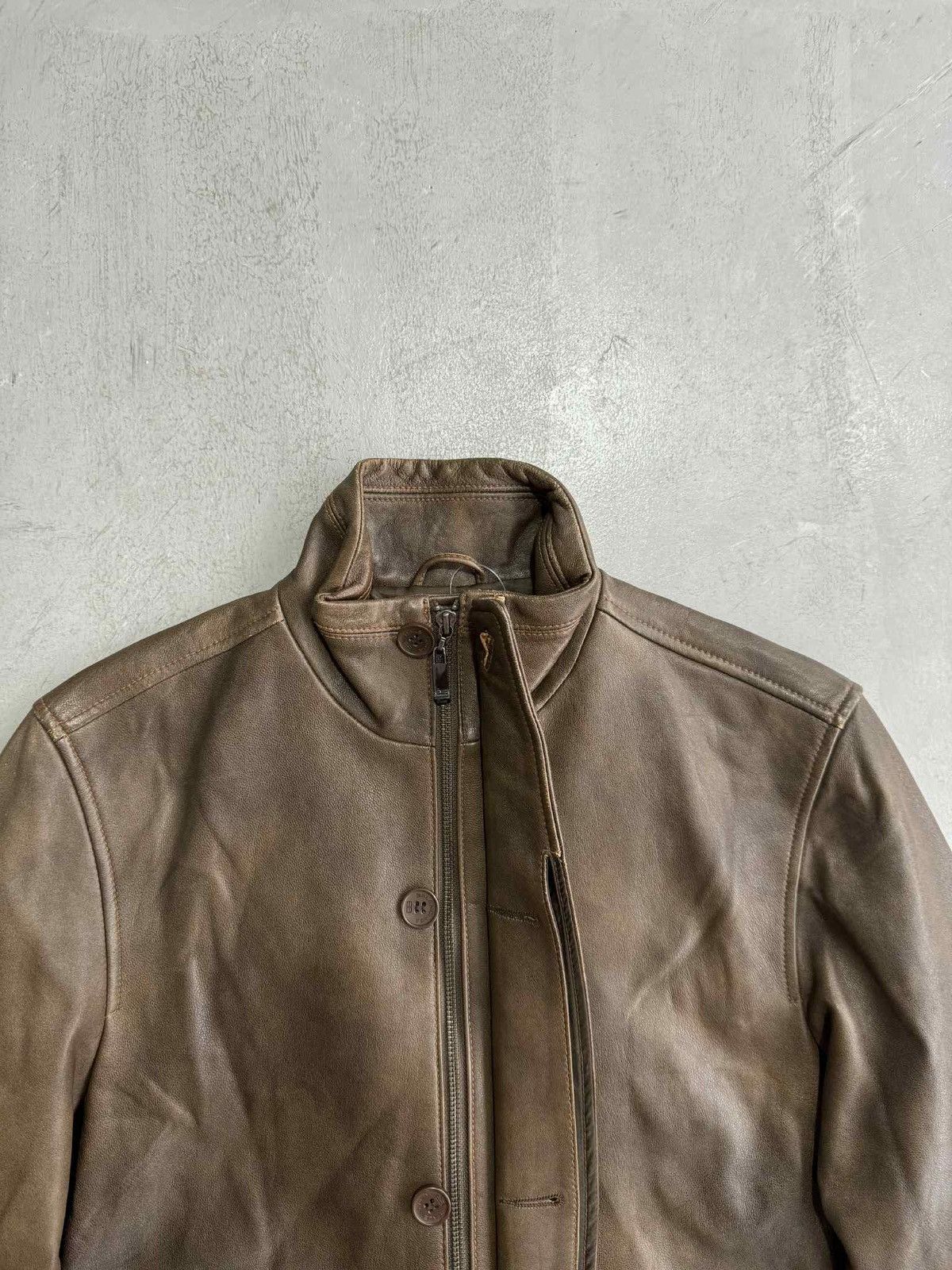 Balenciaga Balenciaga - Vintage Nicolas Ghesquiere Leather Jacket Size US M / EU 48-50 / 2 - 4 Thumbnail
