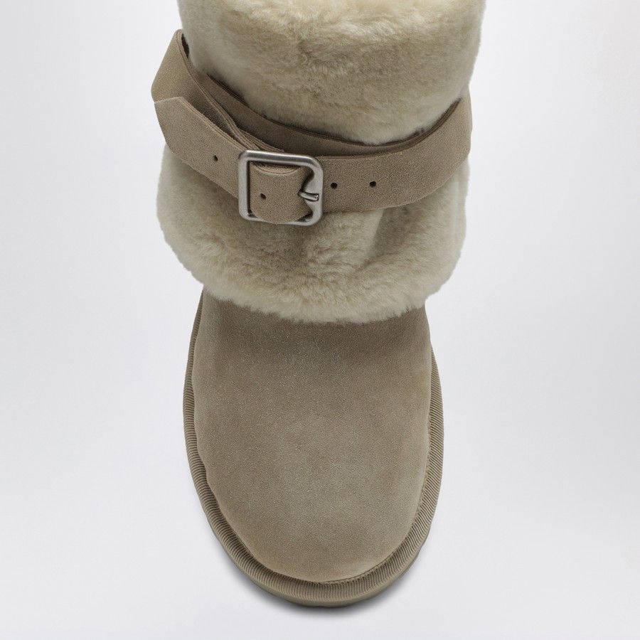 Burberry o1d2blof0824 Shearling Boots in Beige Size US 8 / IT 38 - 3 Thumbnail