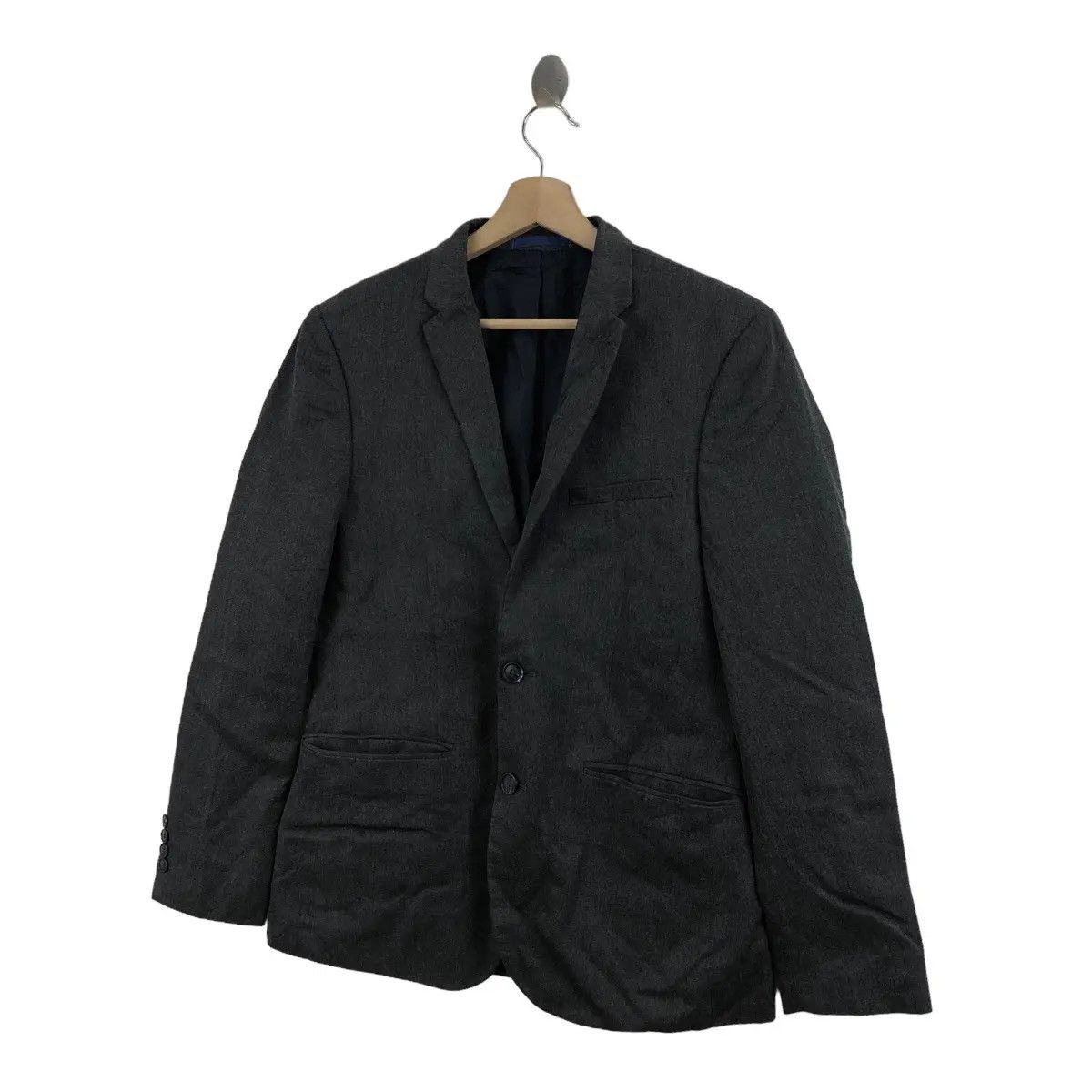 Marks & Spencer Vtg MARKS & SPENCER Collection Modern Slim Blazer Sport Coat Size 36R - 4 Thumbnail