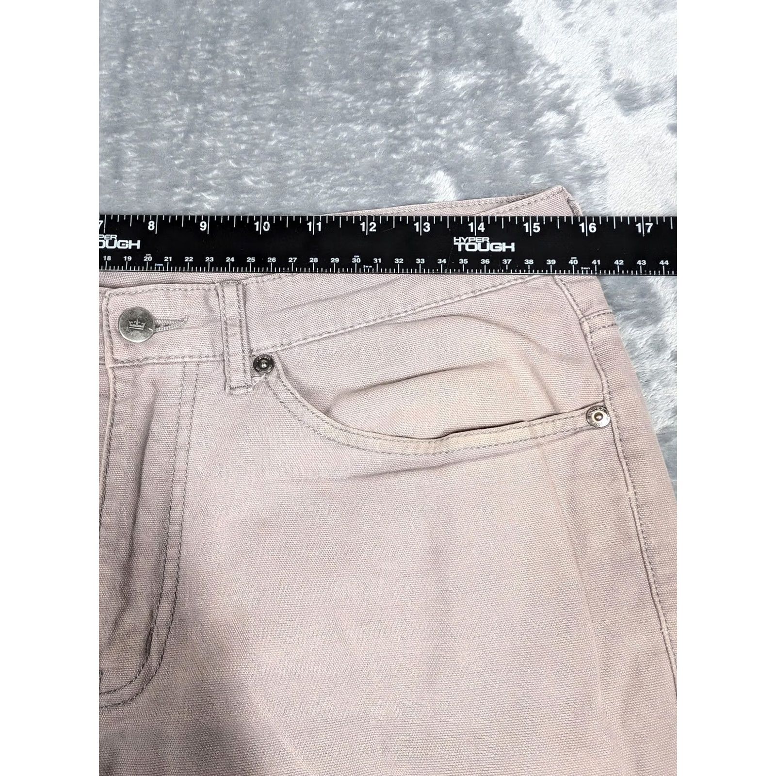 Peter Millar Peter Millar Pants Mens 31x29 Gray Straight Leg Stretch Cotton Casual Chino Size US 31 - 2 Thumbnail