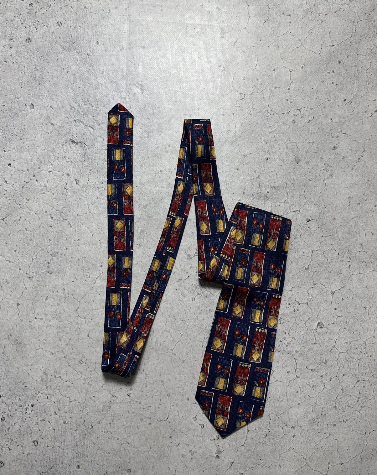 Yves Saint Laurent Yves Saint Laurent Luxury Silk Tie Vintage Size ONE SIZE - 1 Thumbnail