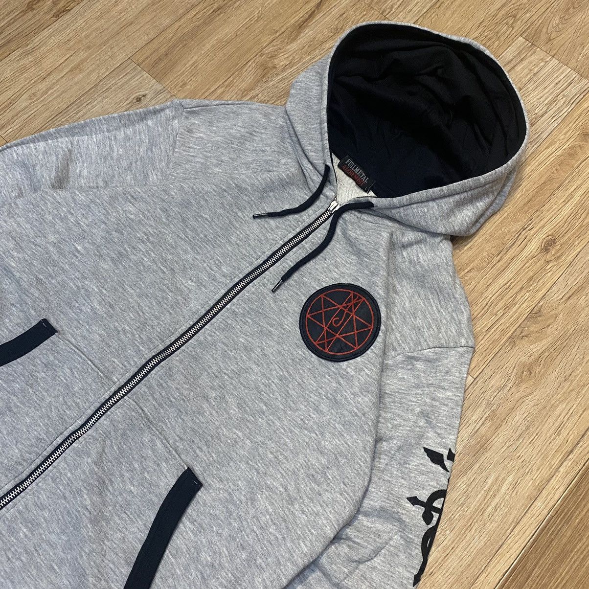 Anima Fullmetal Alchemist Zip Up Hoodie