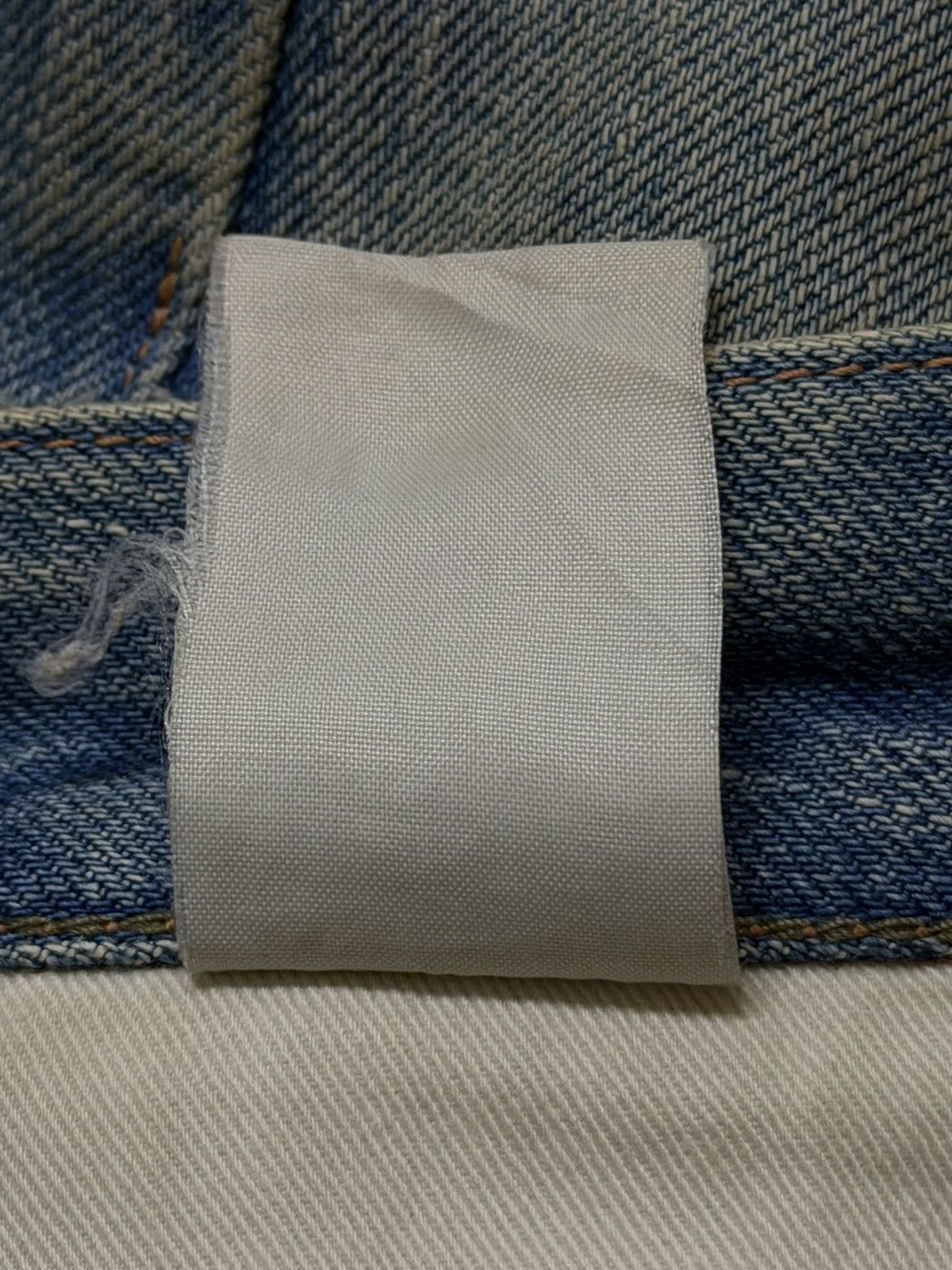 FOB Factory Vintage 90s Japan Fob Factory Selvedge Mud Wash Distress Size US 33 - 9 Thumbnail
