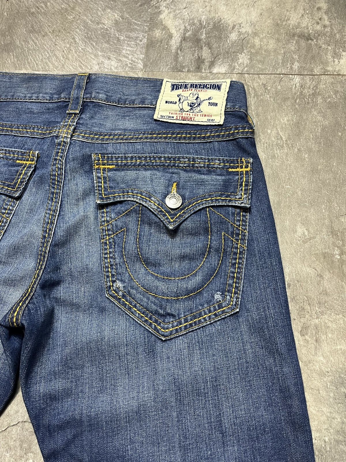 True Religion True Religion Vintage Straight Denim Jeans Japan Baggy 90s Size US 36 / EU 52 - 2 Thumbnail