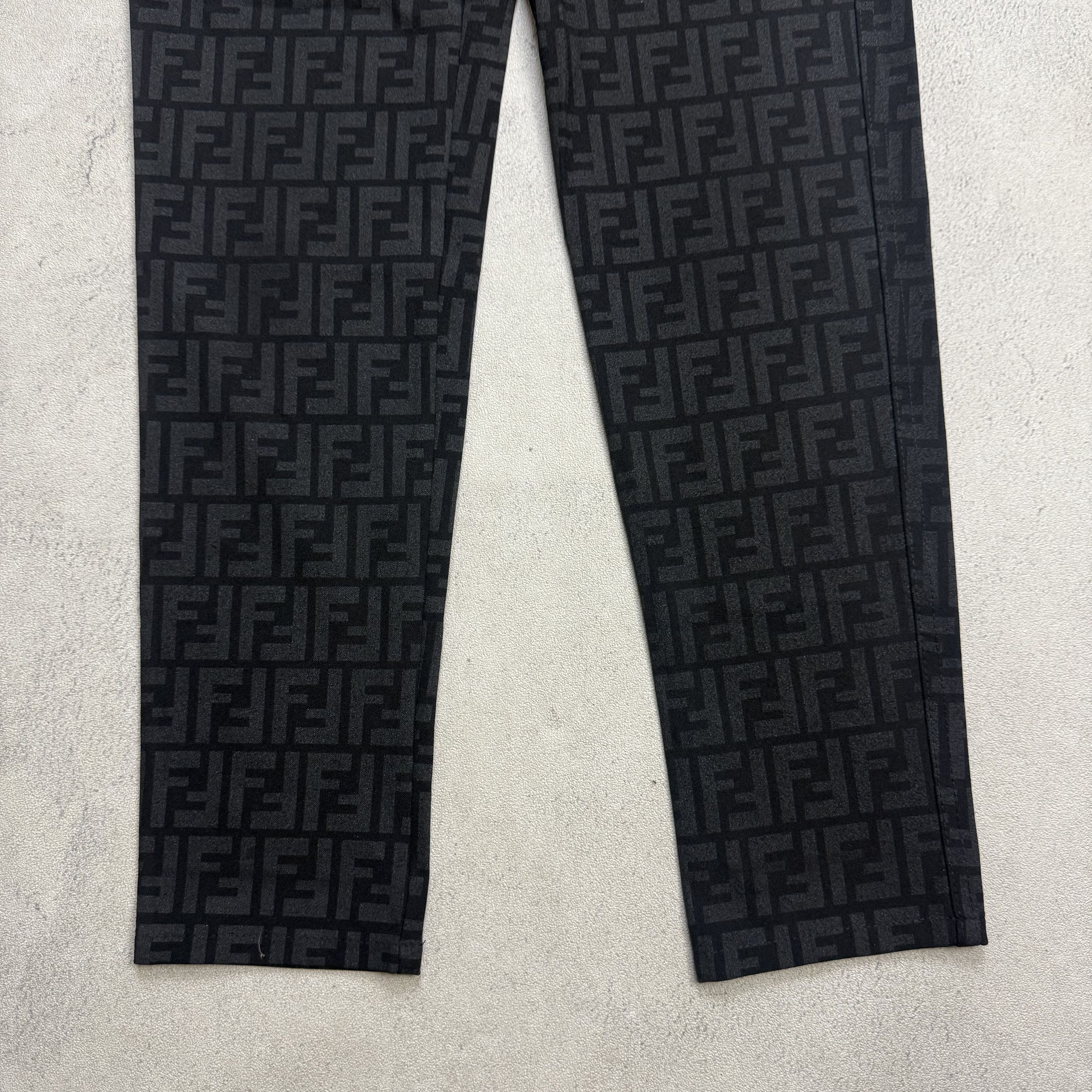 Fendi Vintage Fendi Monogram Trousers Pants Size 26" / US 2 / IT 38 - 3 Thumbnail