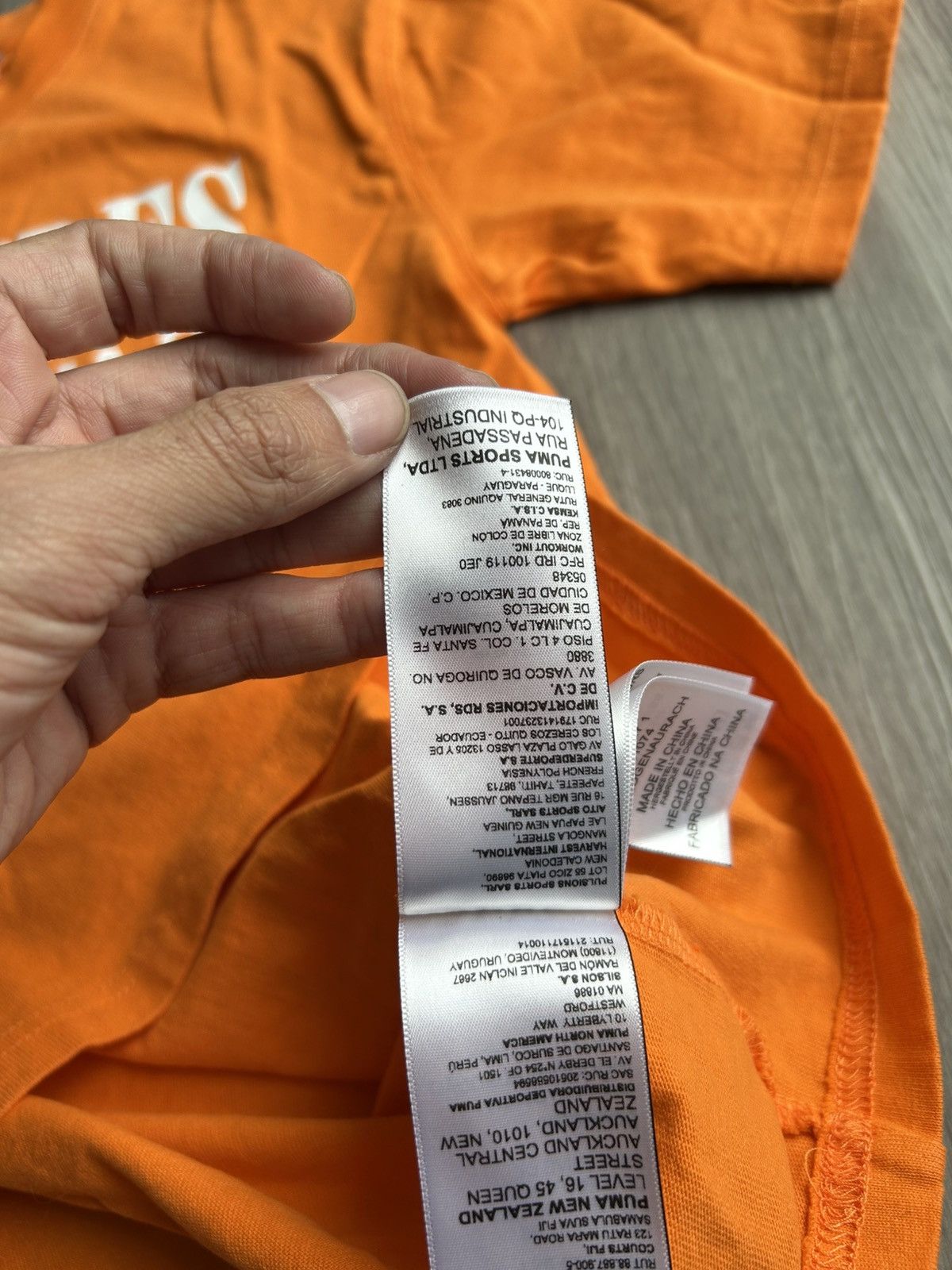Pleasures × Puma Pleasures X Puma Tee Size Small Size US S / EU 44-46 / 1 - 13 Thumbnail