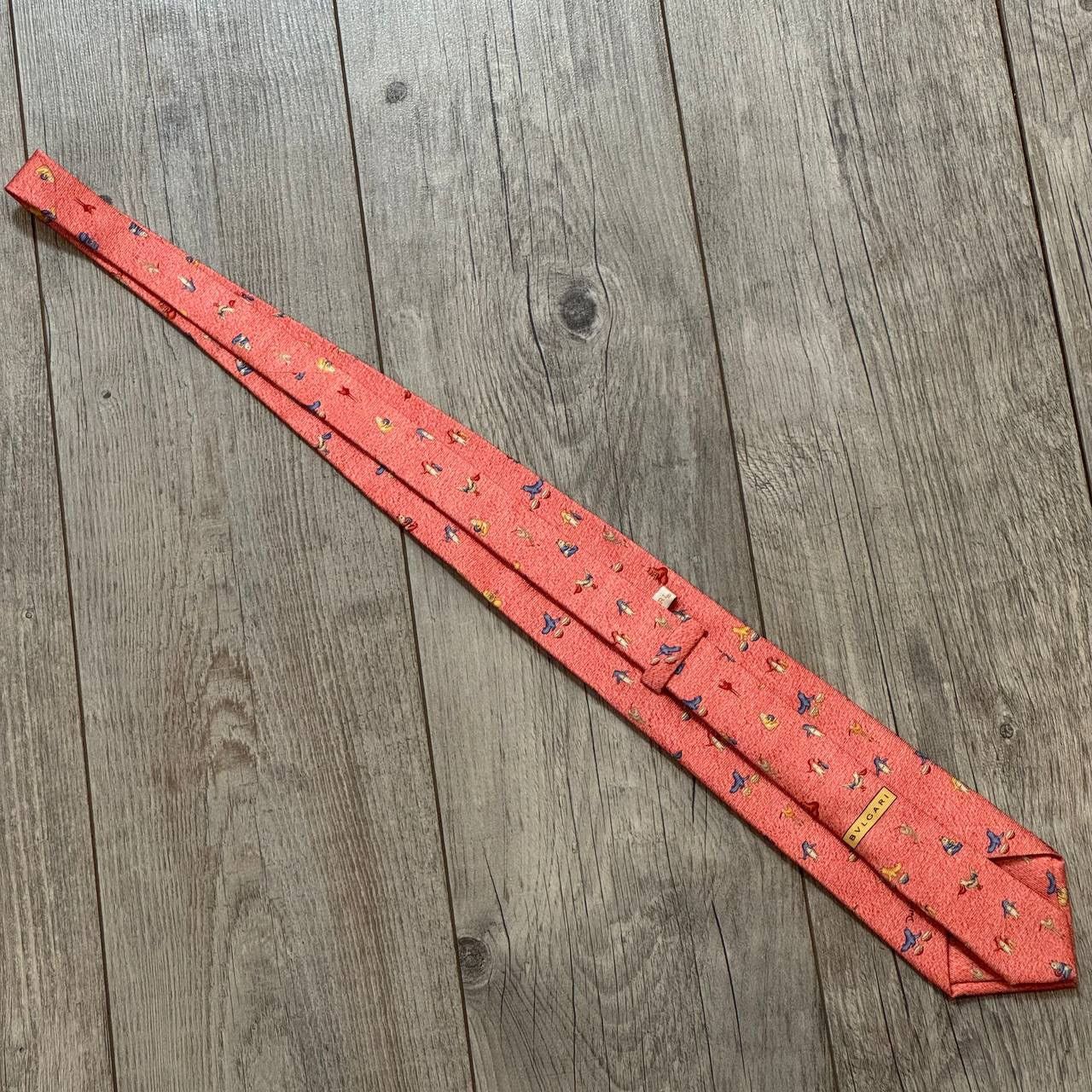 Bvlgari BVLGARI Silk Tie Size ONE SIZE - 5 Thumbnail