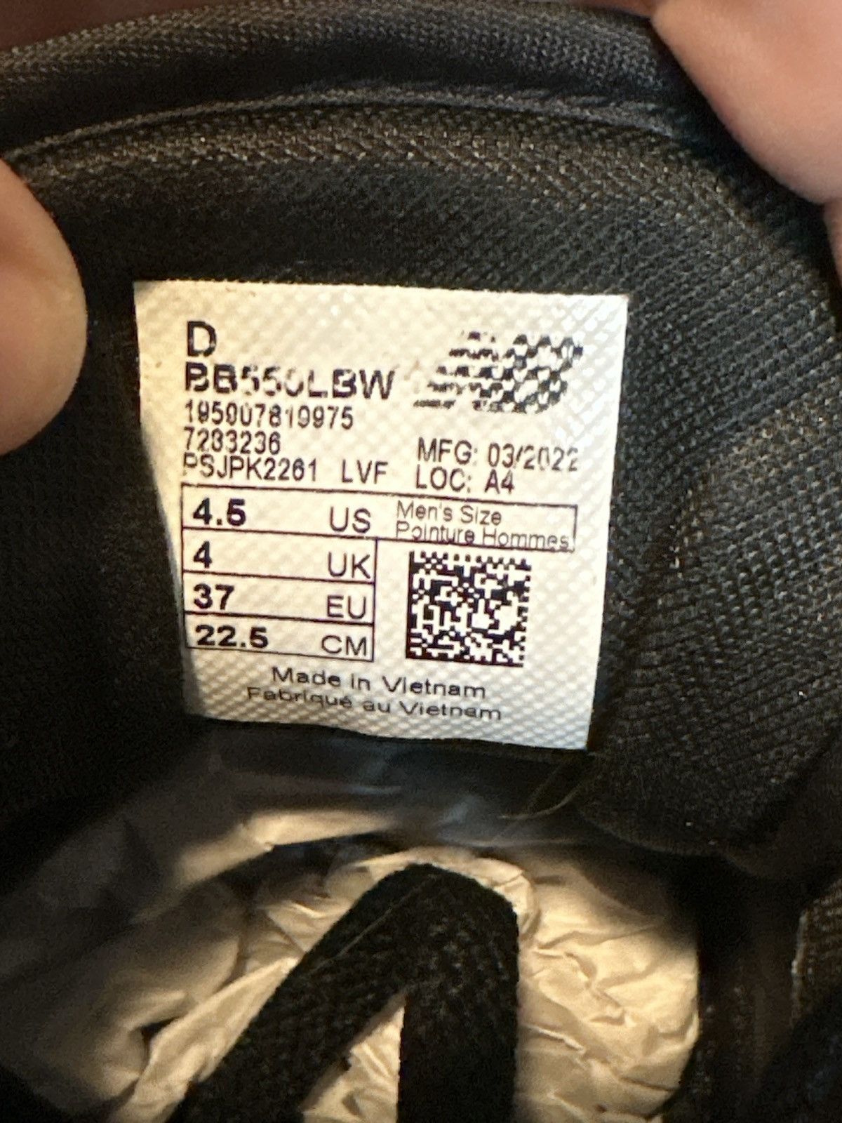 New Balance New balance 550 Size US 5 / EU 37 - 5 Thumbnail
