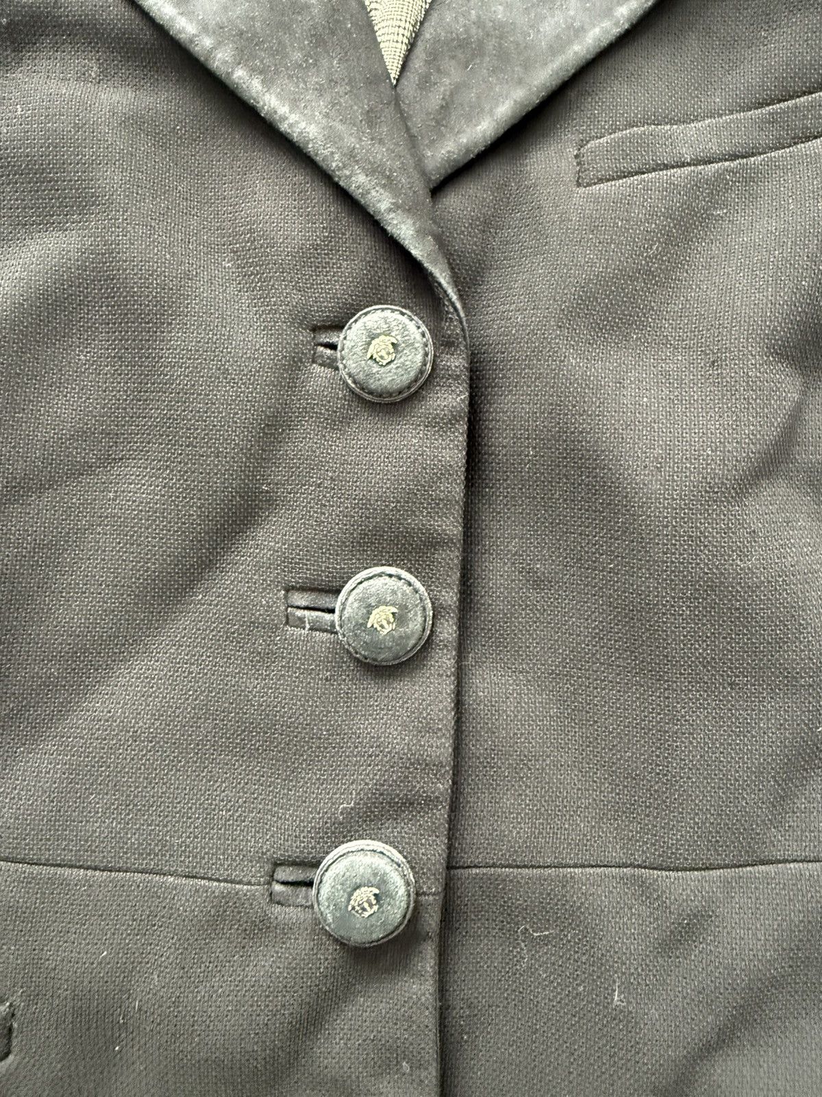 Versace Vintage Versace 4 buttons Blazer Size S / US 4 / IT 40 - 2 Thumbnail