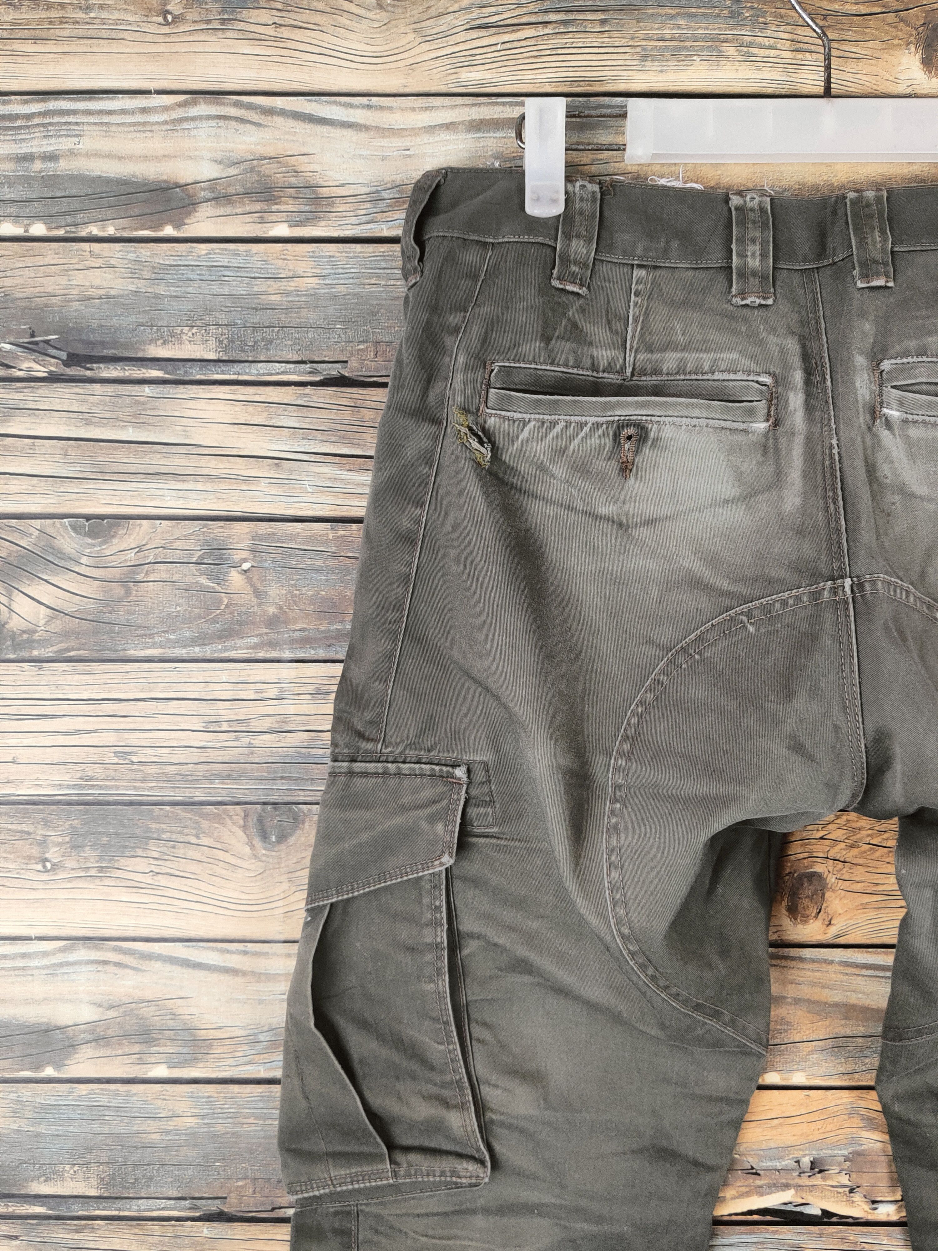 Dickies DL Dickies Olive Multipocket Cargo Pants #46-091 Size US 32 / EU 48 - 9 Thumbnail