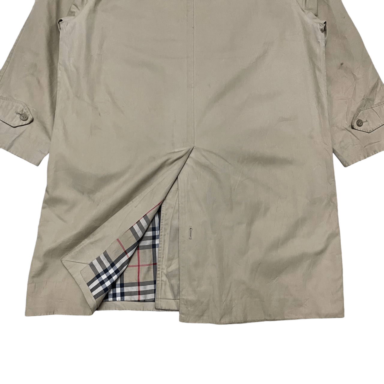 Burberry Vintage Burberry Nova Check Trench Coat Size US M / EU 48-50 / 2 - 16 Thumbnail