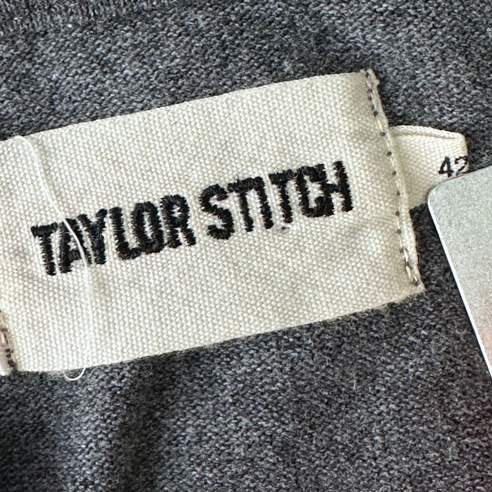 Taylor Stitch Taylor Stitch Pocket T-Shirt Mens 42 Gray Short Sleeve Heavy Size US L / EU 52-54 / 3 - 6 Thumbnail