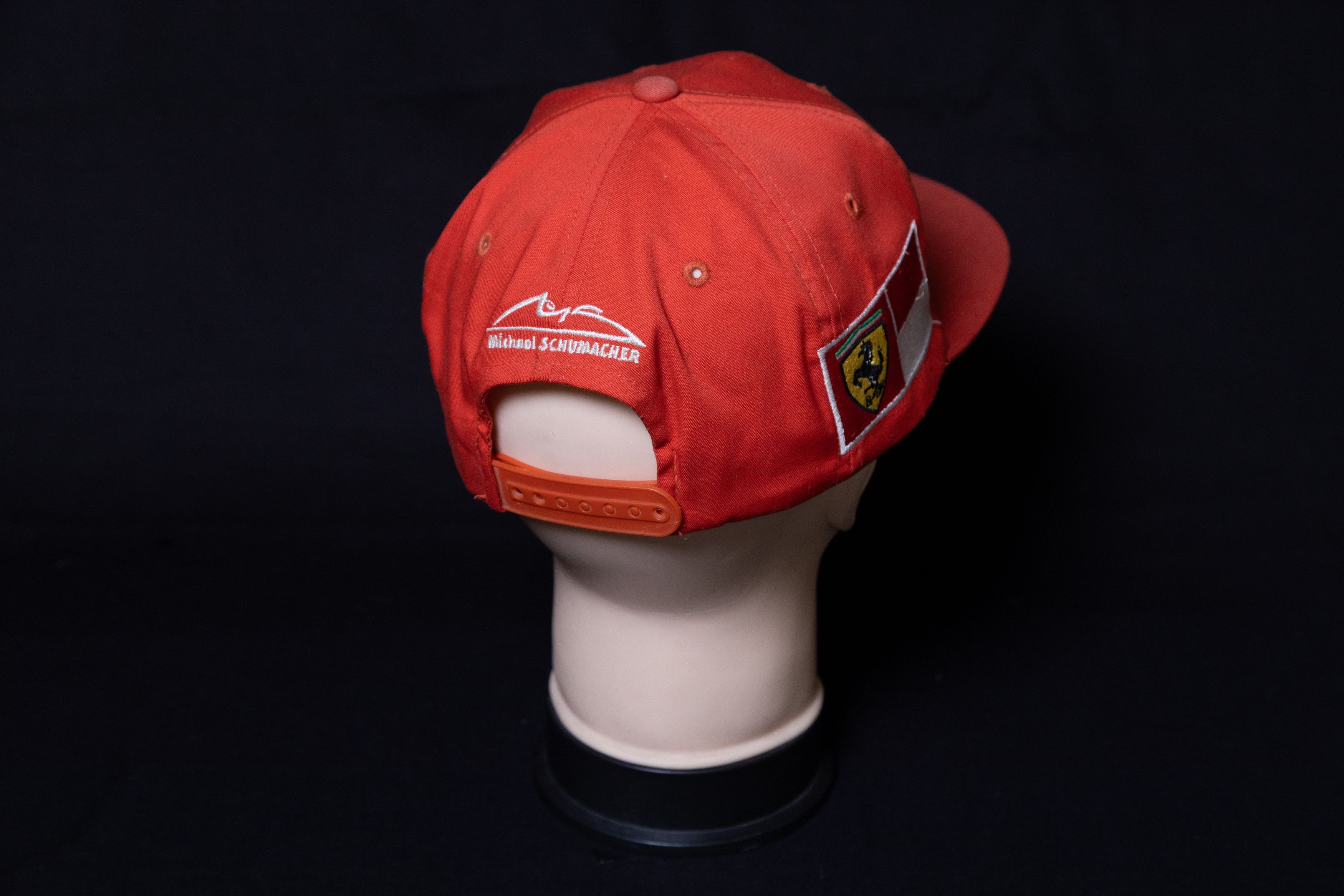 Hat Club Vintage Michael Schumacher Formula 1 Ferrari hat Racing cap Size ONE SIZE - 3 Thumbnail