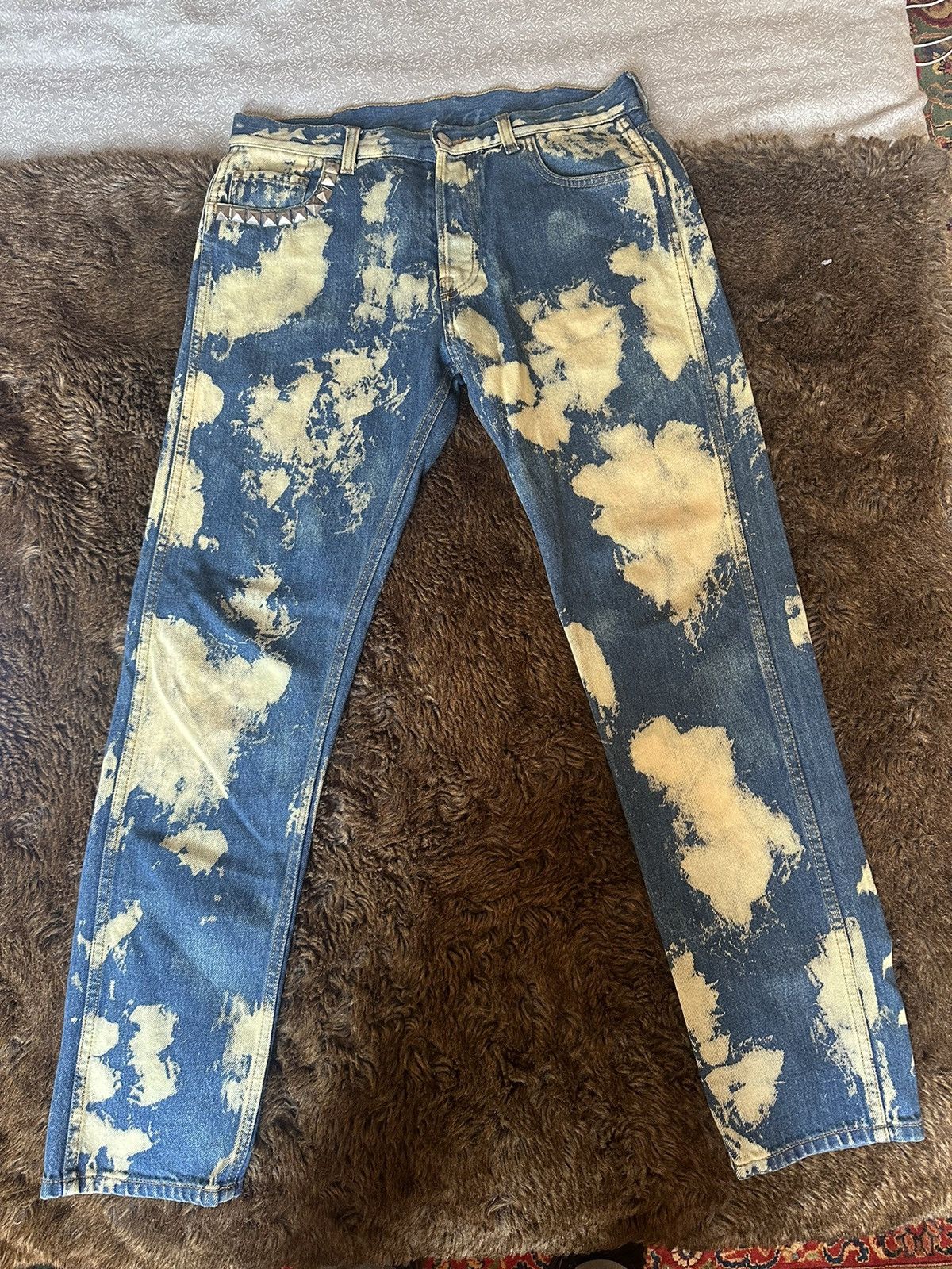 image of Gucci Bleached Denims in Blue, Men's (Size 30)