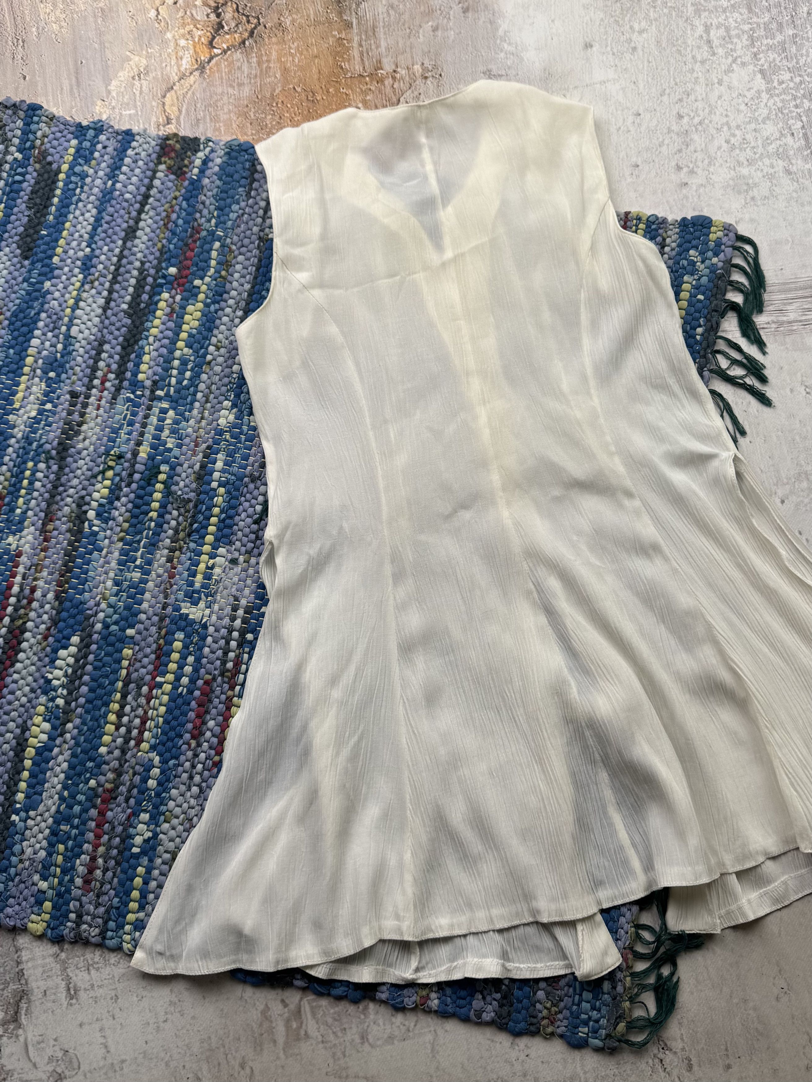 Japanese Brand Vintage Mini Dress With Many Buttons A748(309) Size XS / US 0-2 / IT 36-38 - 7 Thumbnail