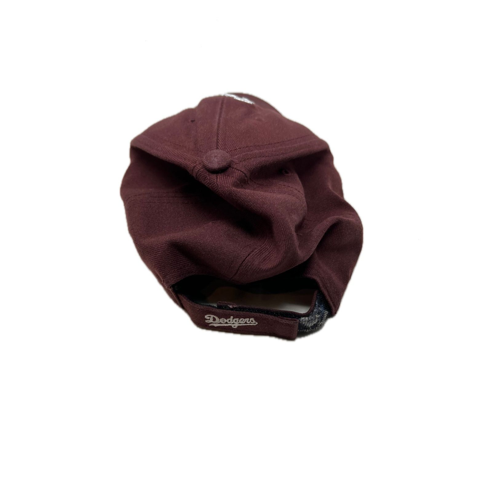 New Era New Era 47 MLB LA Dodgers Adjustable Burgundy Size ONE SIZE - 3 Thumbnail