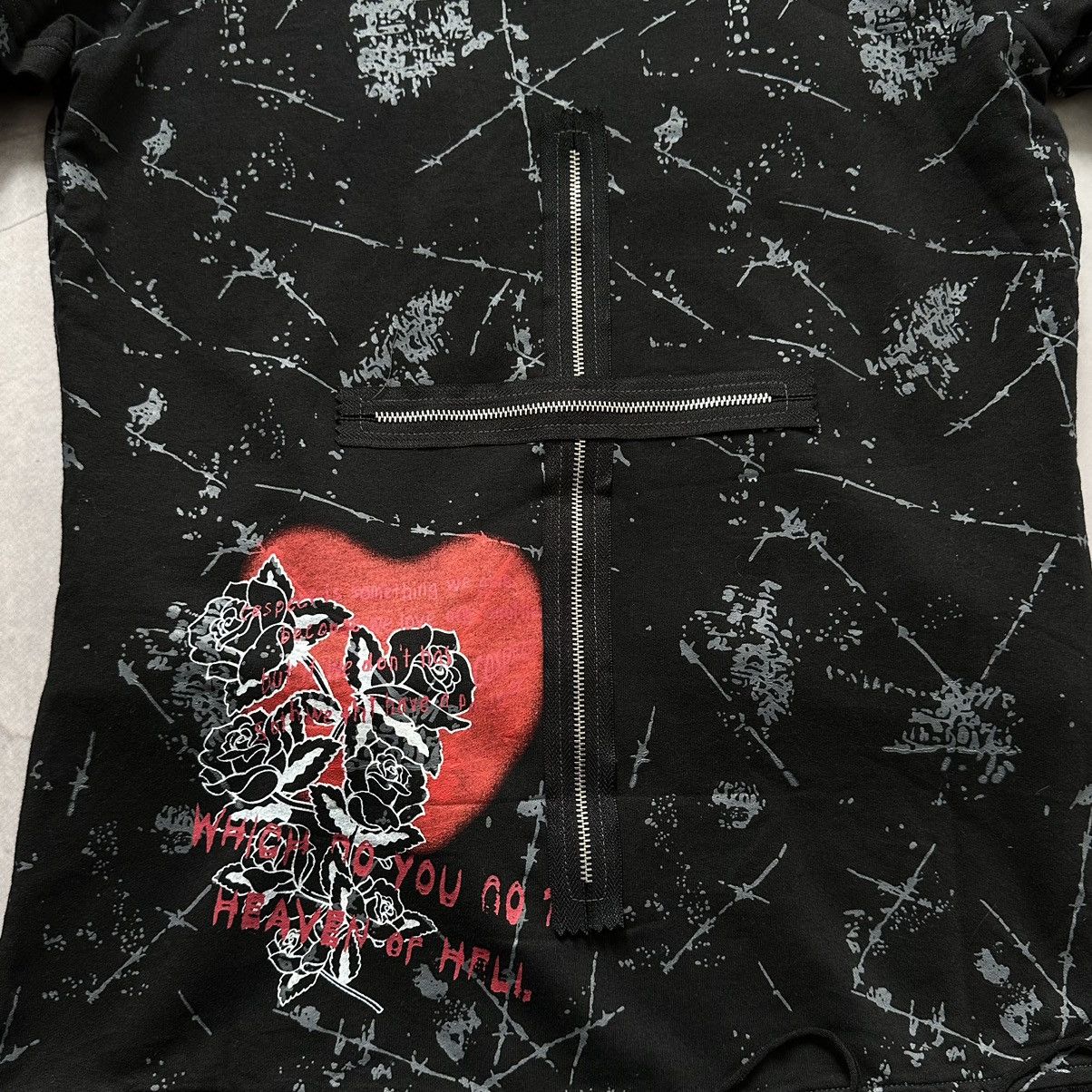 Hysteric Glamour × Undercover Punk Bondage Tripp NYC Impala Style Zip Hoodie Mesh Sleeves Size US S / EU 44-46 / 1 - 17 Thumbnail