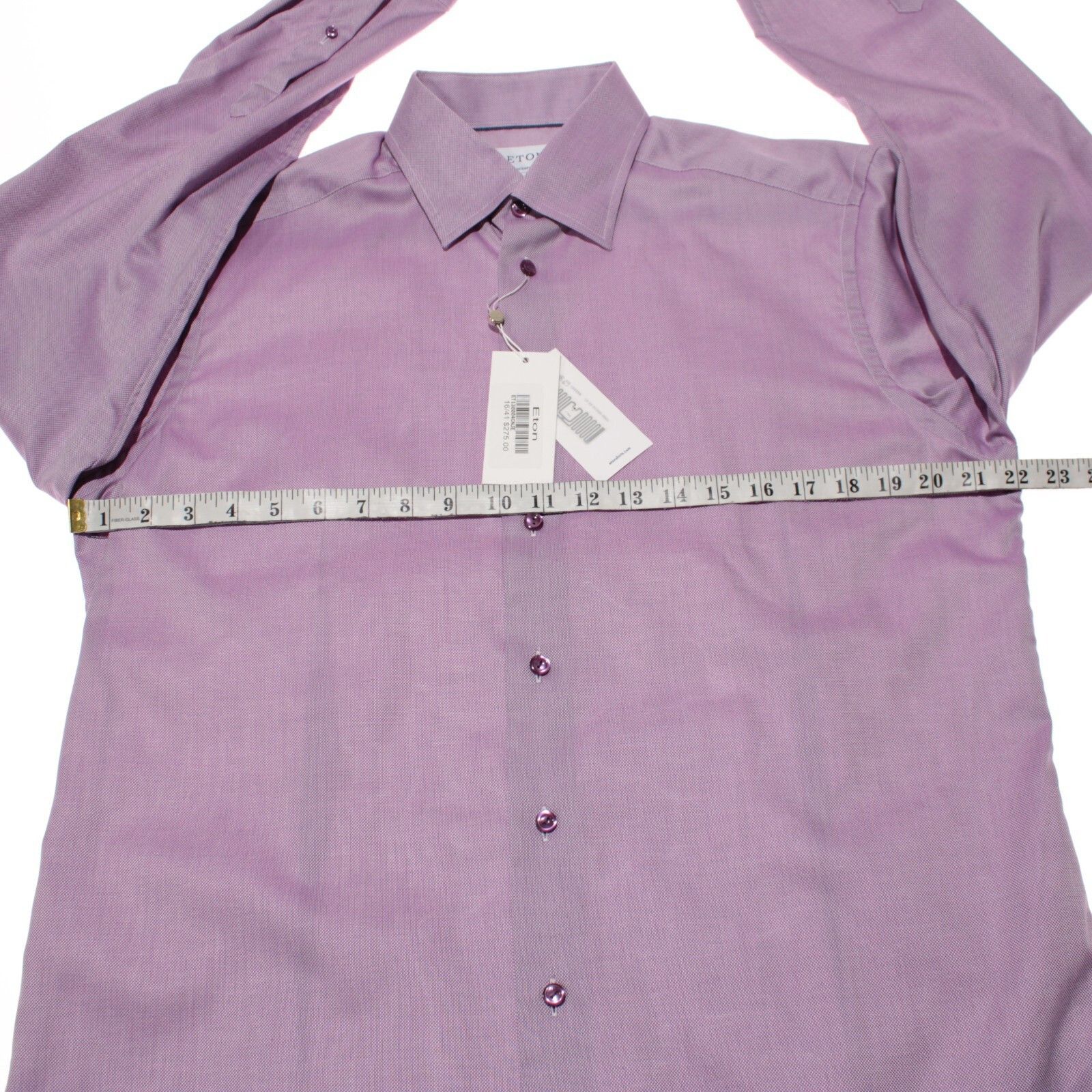 Eton Eton New with tags Shirt Size L US In Purple Size US L / EU 52-54 / 3 - 6 Thumbnail