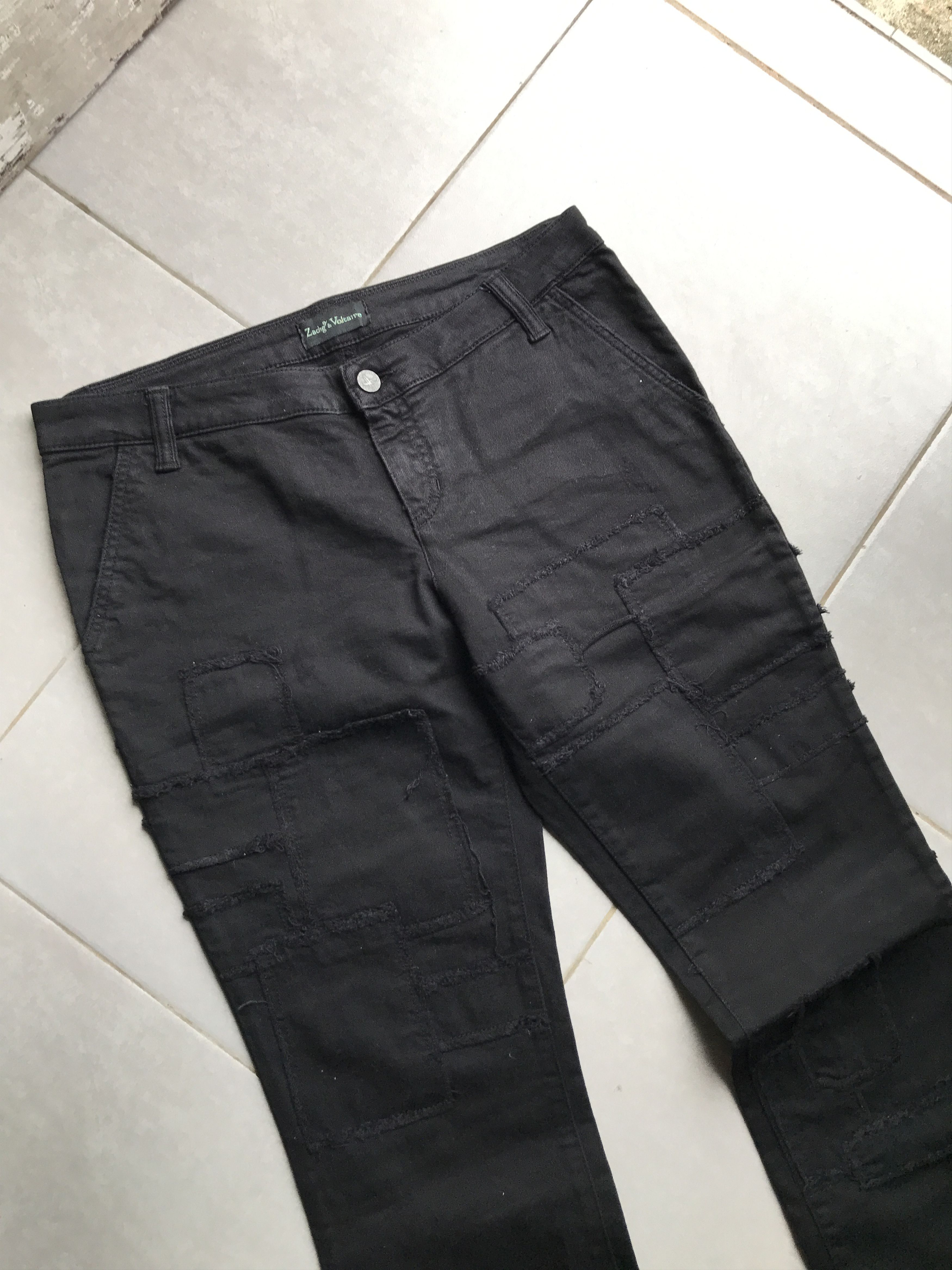 Japanese Brand Zadig & voltair patchwork jeans Size US 32 / EU 48 - 3 Thumbnail