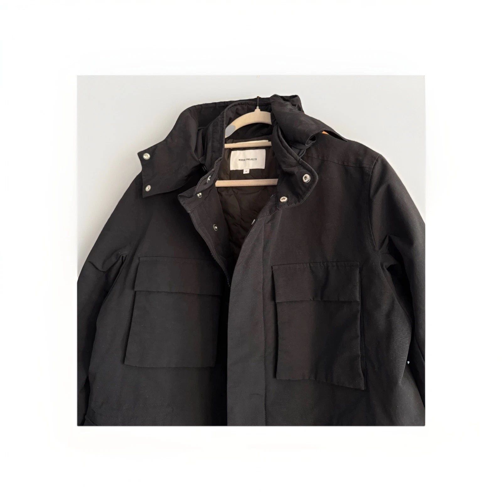 Norse Projects Norse Projects Waxed Hooded Jacket Nylon Created NWOT Size US M / EU 48-50 / 2 - 4 Thumbnail