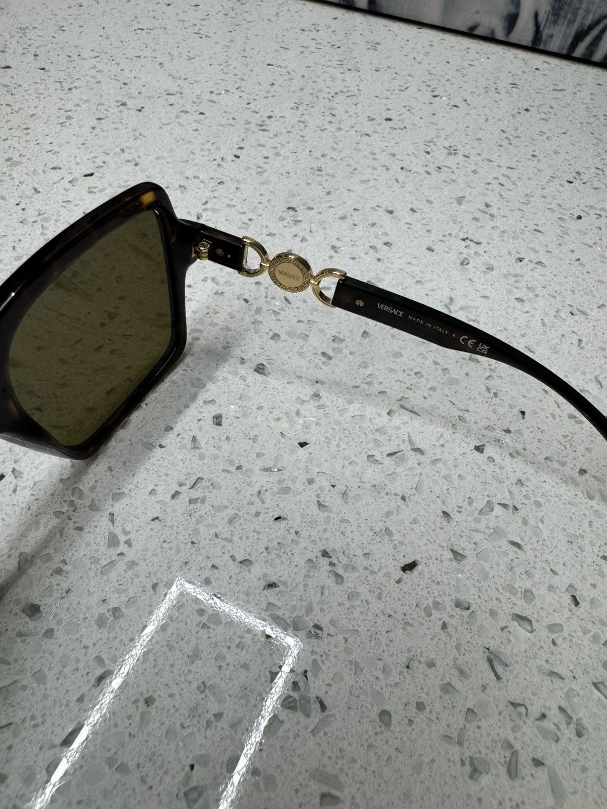 Versace Versace Havana Dark Brown Size ONE SIZE - 6 Thumbnail
