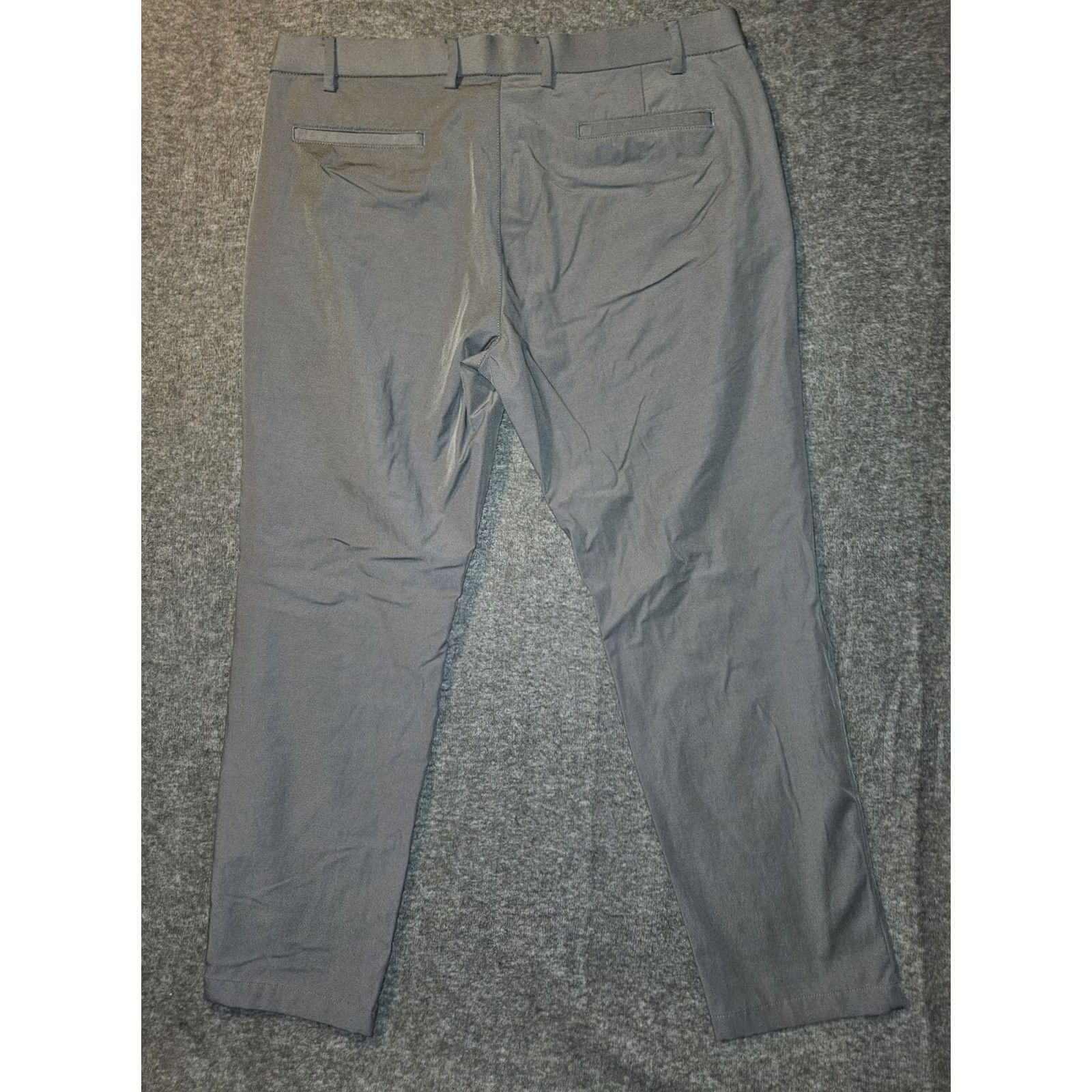 Michael Kors Michael Kors Chino Performance Pants Men 38x30 Gray Workwear Slim Regular Straight 29 Inseam Pockets Stretch Easy Care Size US 38 / EU 54 - 8 Thumbnail