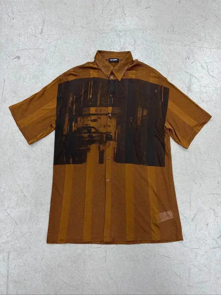 Raf Simons Raf Simons 18ss Mesh Clone Print Shirt-2507 Size US S / EU 44-46 / 1 - 3 Thumbnail
