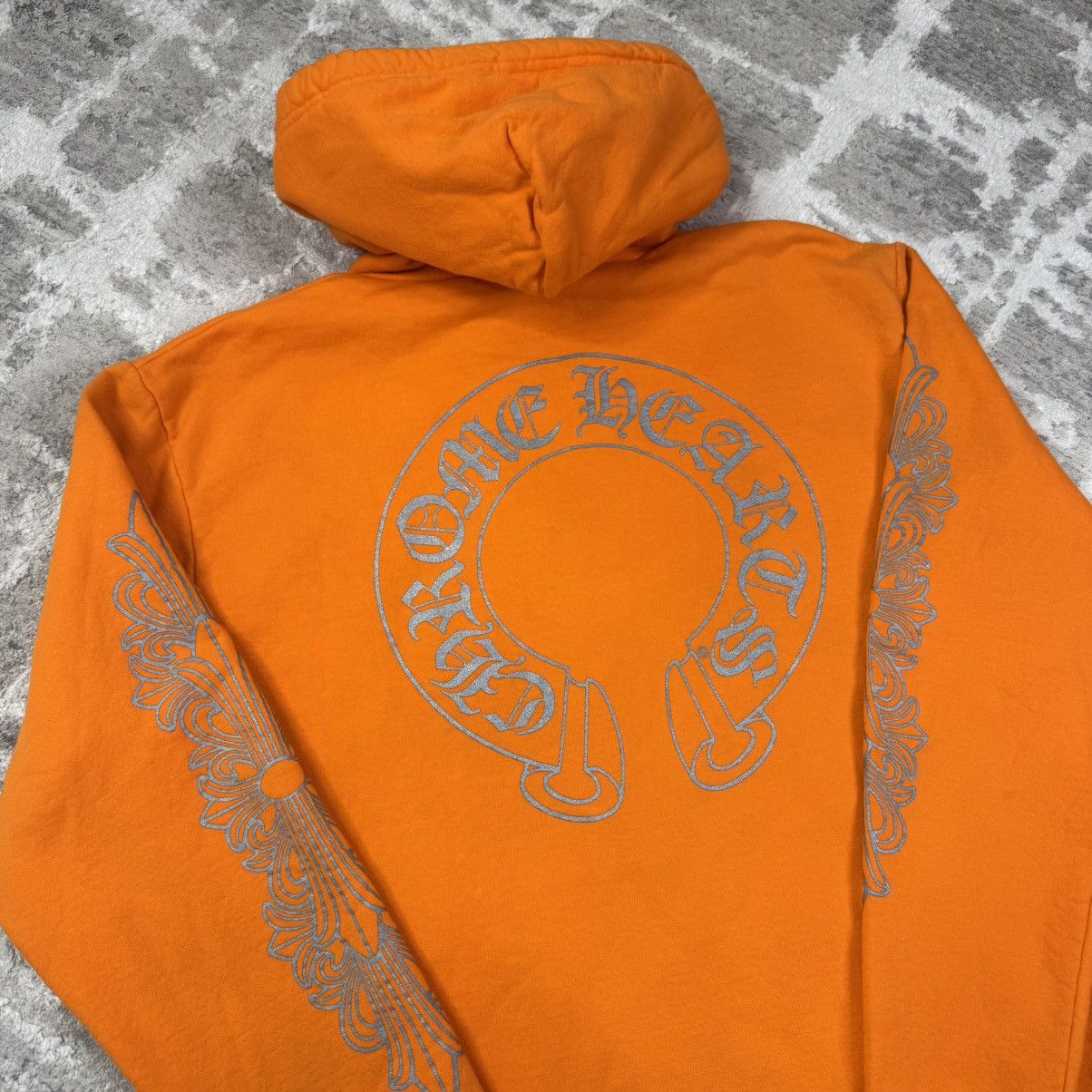 Chrome Hearts Miami Floral horseshoe pullover hoodie Size US M / EU 48-50 / 2 - 4 Thumbnail