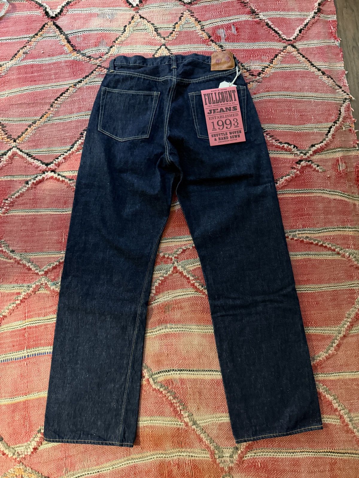 Full Count & Co. Fullcount & Co 0105W Jeans Size US 32 / EU 48 - 3 Thumbnail