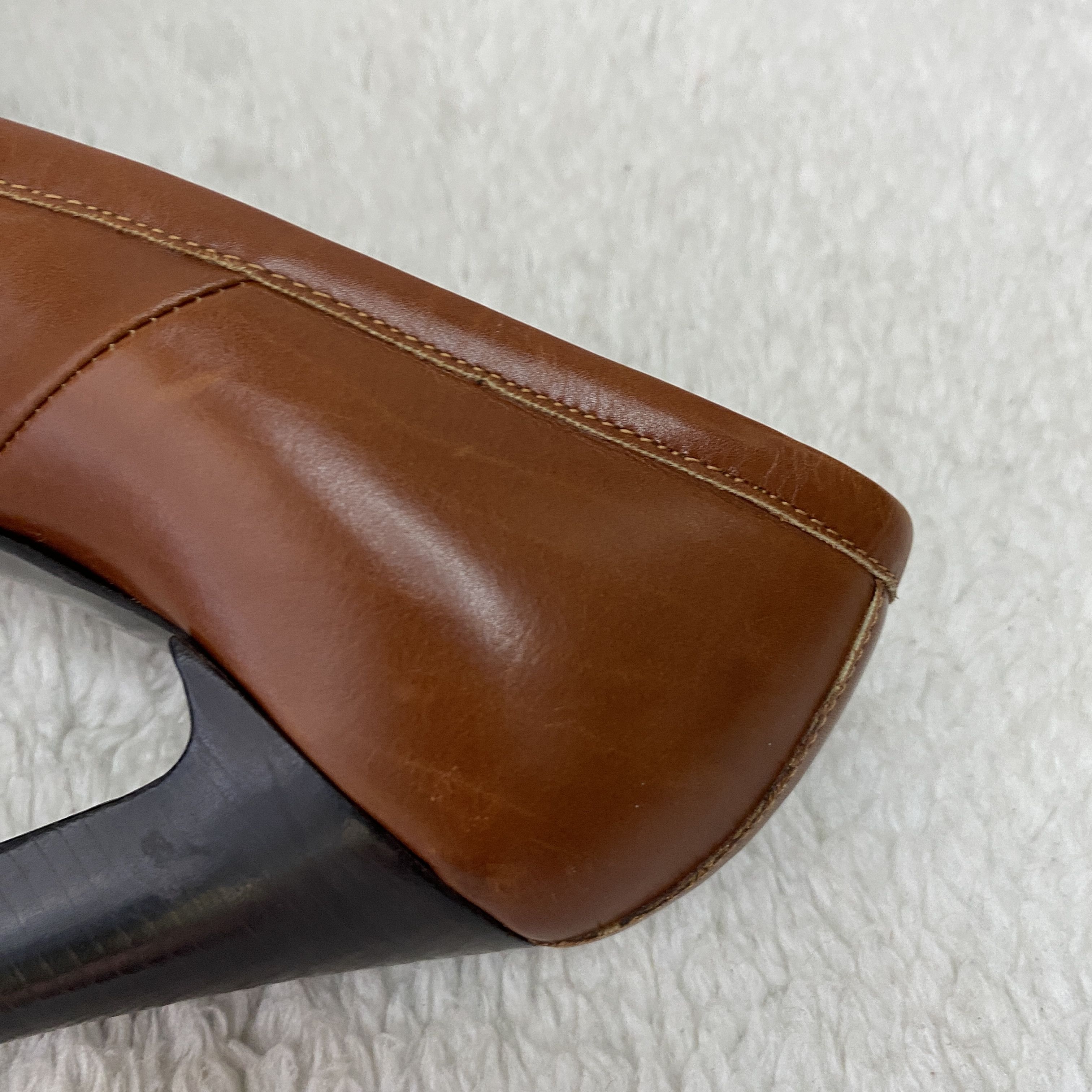 Aquascutum Aquascutum Leather Tassel Block Heel Pumps EU 39 Size US 8.5 / IT 38.5 - 12 Thumbnail