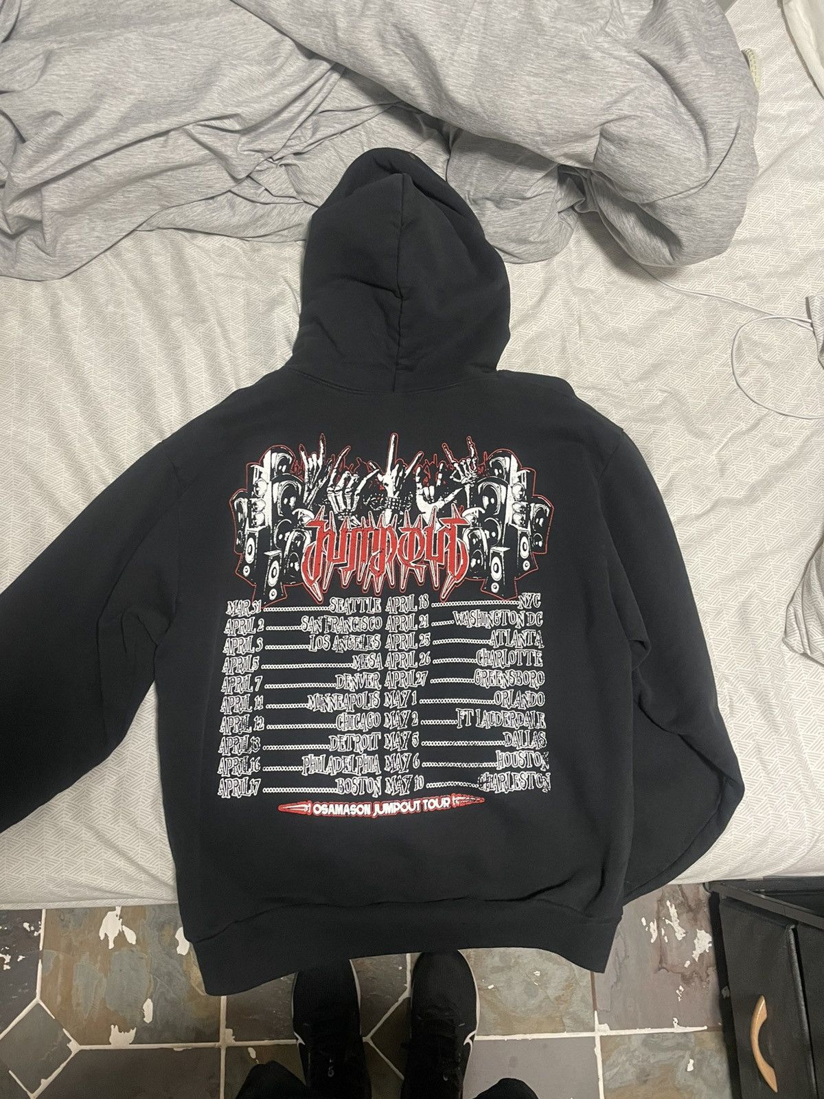 Other Osamason Jumpout Tour 2025 “Let Me Die A Flexer” Size US M / EU 48-50 / 2 - 2 Thumbnail