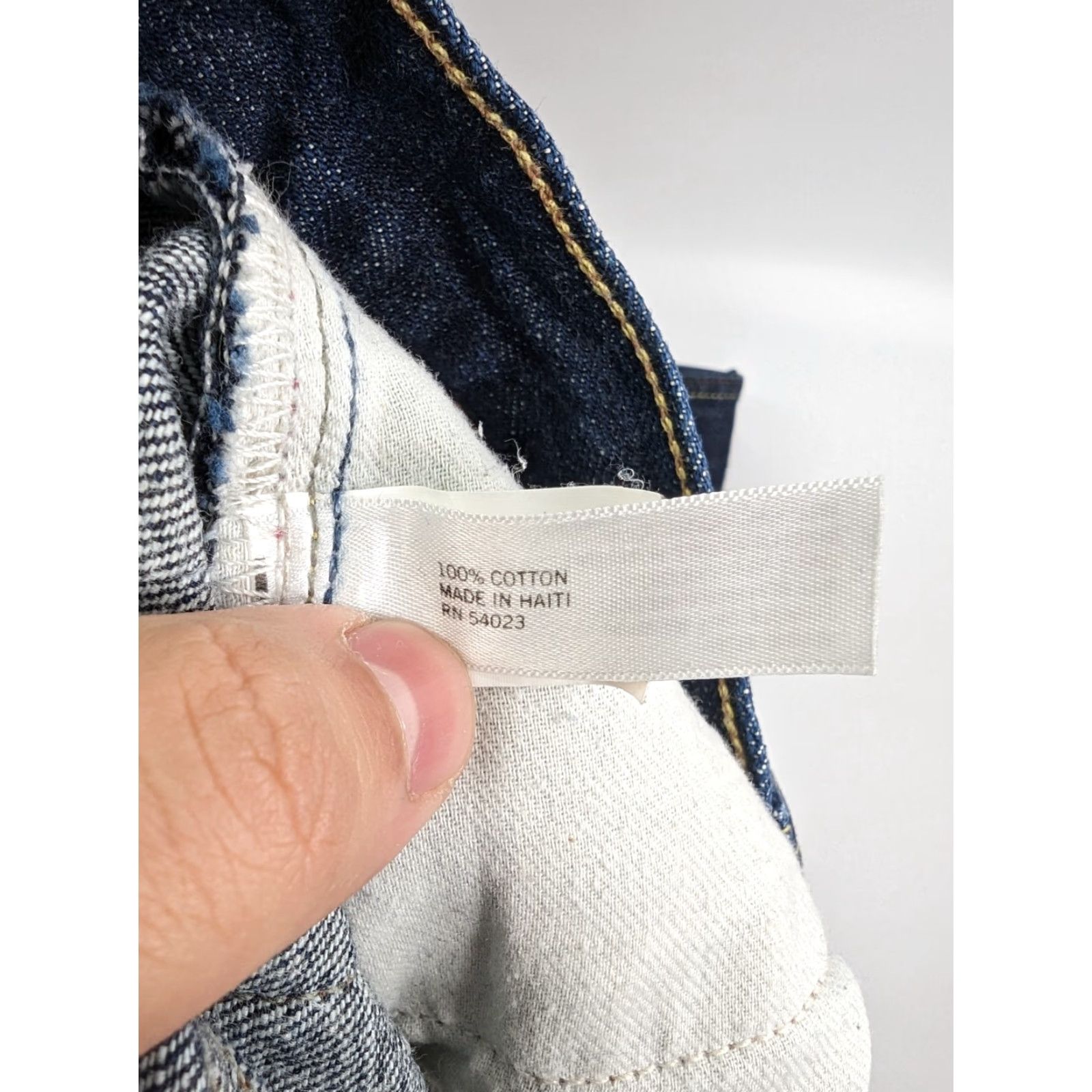 Banana Republic Banana Republic Jeans Denim Straight Leg 39x33 Mens Regular Blue Cotton Blend -Banana Republic- Denim Jeans -N/A Size US 39 - 7 Thumbnail