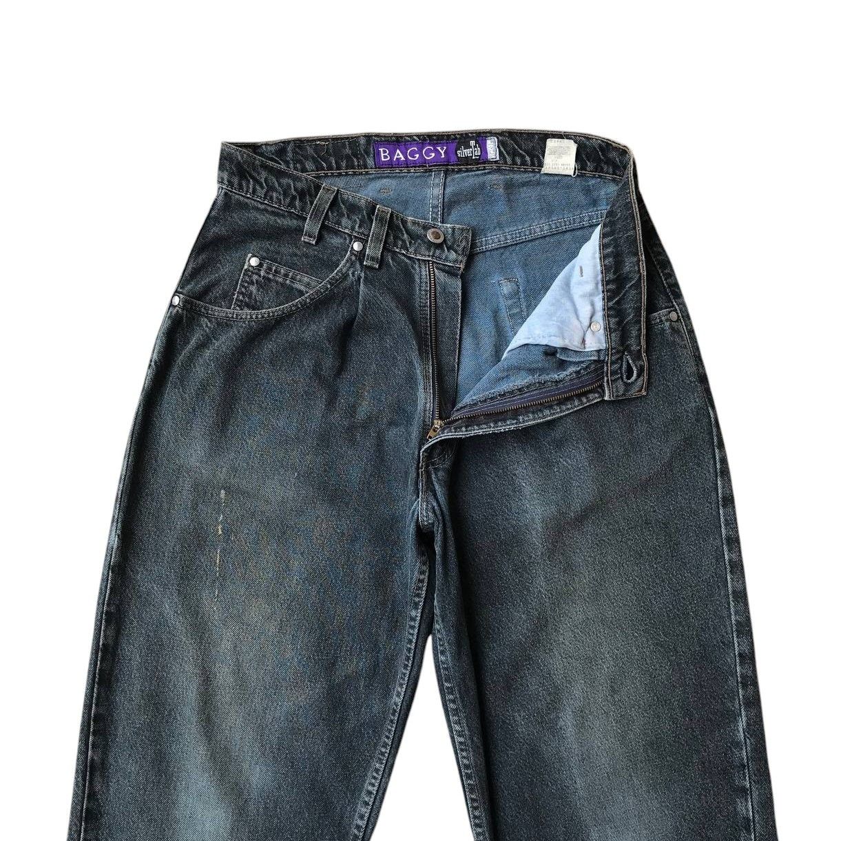 Levi's VINTAGE 1995 LEVIS SILVERTAB BAGGY FIT FADED BLACK Size US 32 / EU 48 - 6 Thumbnail
