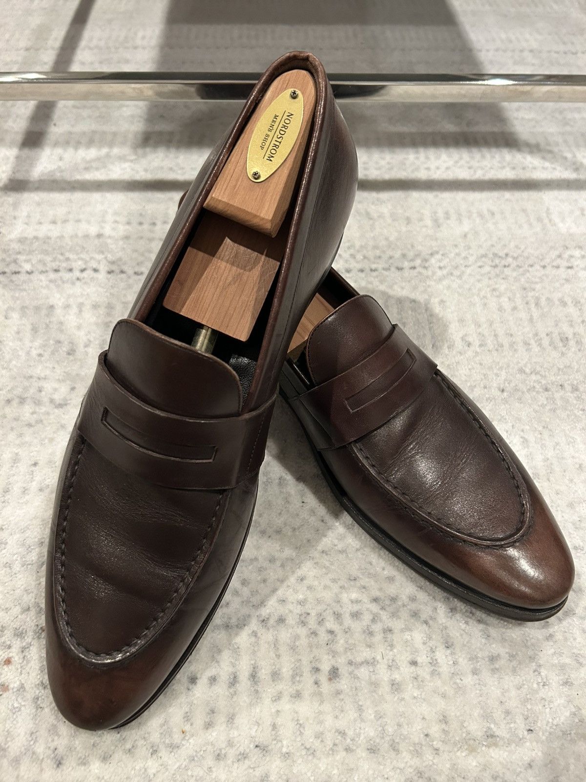 Yves Saint Laurent Brown Dress Shoes