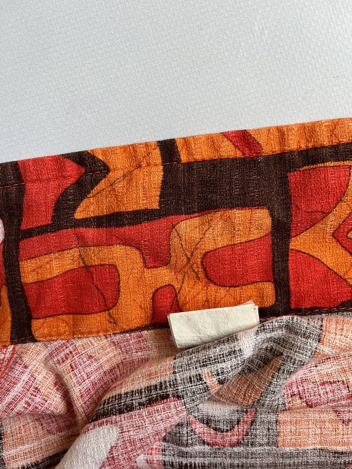 Sears Vintage 60s Sears Kings Road Orange Hawaiian Button Up Shirt Size US M / EU 48-50 / 2 - 8 Thumbnail