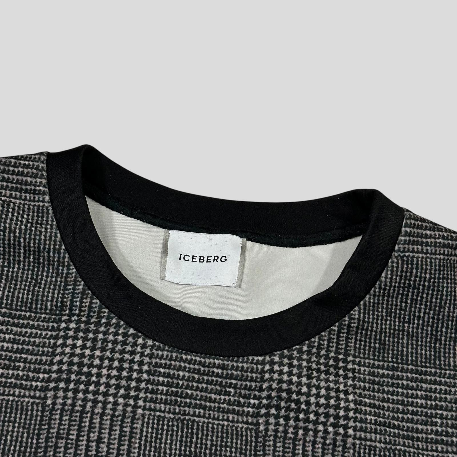 Iceberg Iceberg 3D Glitch Print “Tweed” Sweatshirt Crewneck - L/XL Size US XL / EU 56 / 4 - 4 Thumbnail