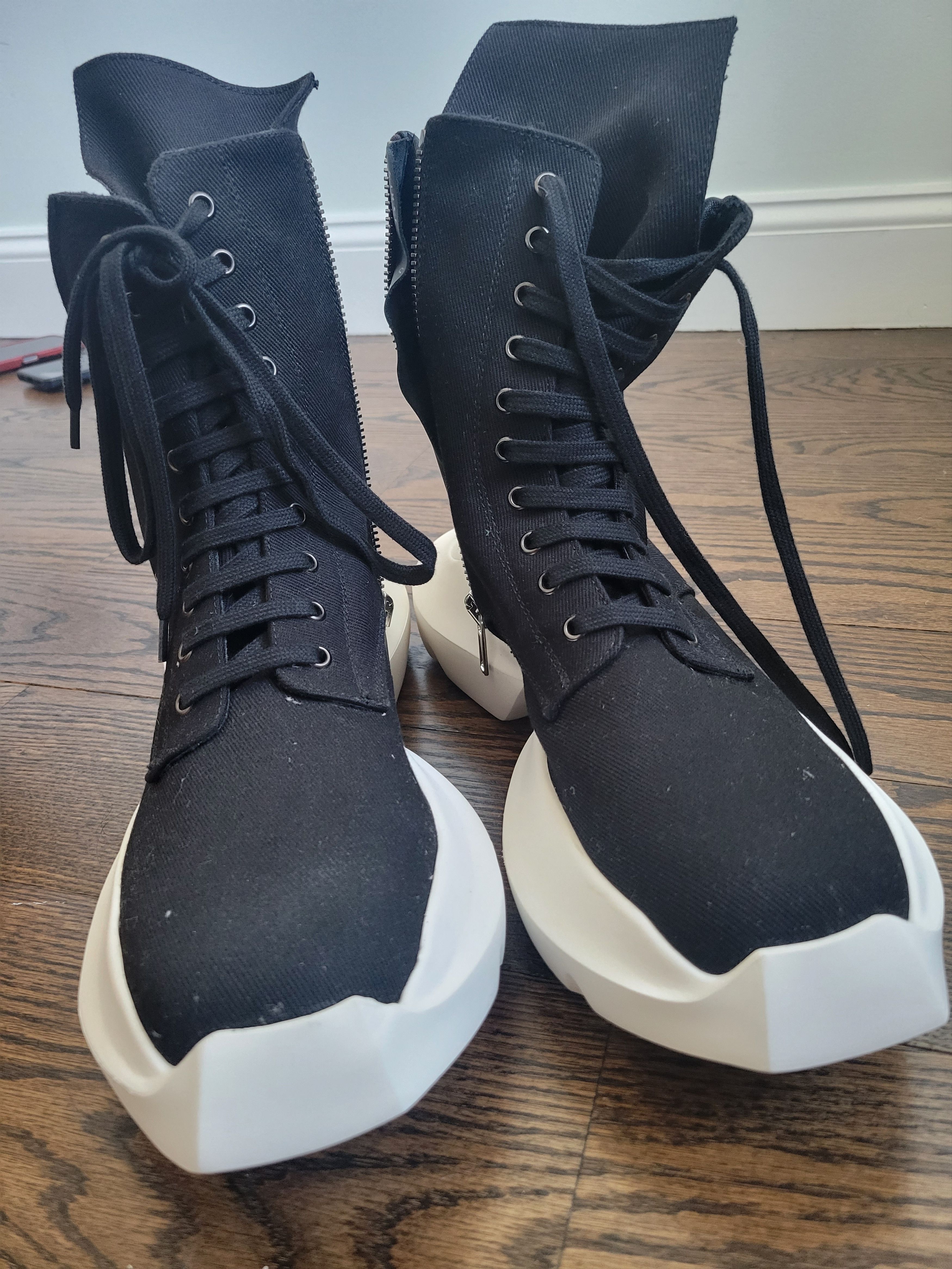 Rick Owens Drkshdw Rick Owens Drkshdw Army Boots Size US 11 / EU 44 - 4 Thumbnail