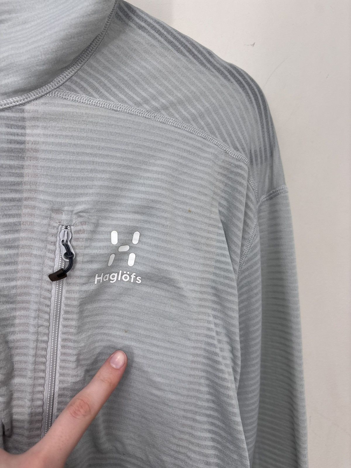 Haglofs Haglofs Men’s LIM Mid Jacket Full Zip Warm Training Outdoor Size US XL / EU 56 / 4 - 5 Thumbnail