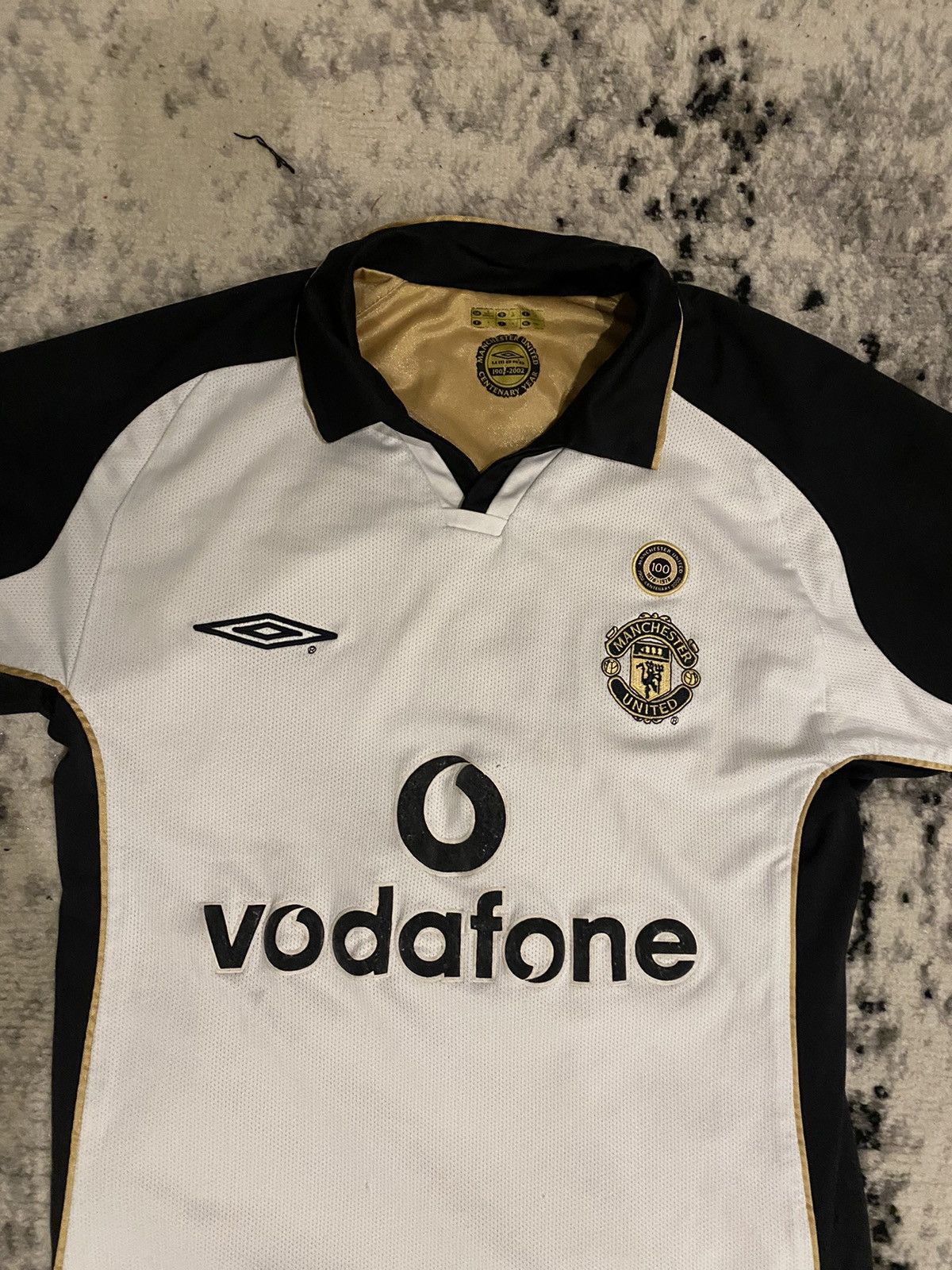 Umbro × Vintage Manchester United Vintage Retro Jersey Reversible 2001-2002 Size US S / EU 44-46 / 1 - 11 Thumbnail