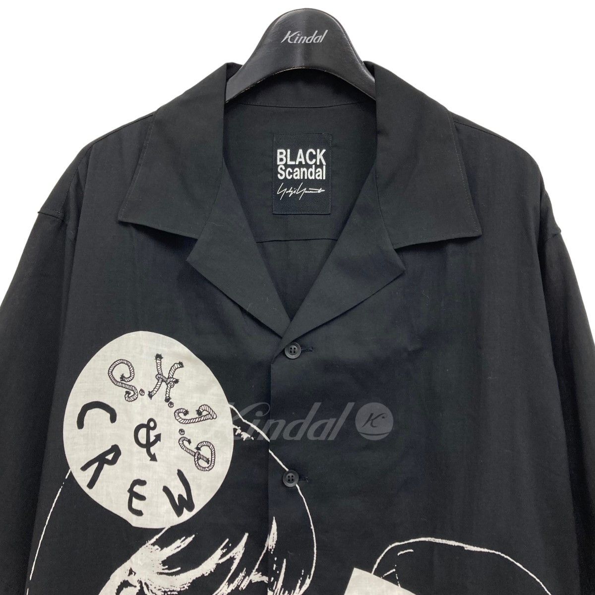 り*う様 BLACK SCANDAL yohji yamamoto 開襟シャツ り*う様 BLACK SCANDAL yohji yamamoto 開襟シャツ s-l400.jpg